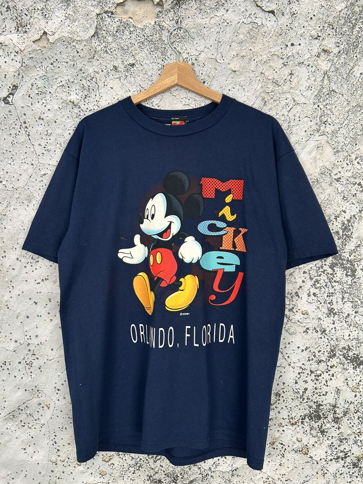 Mickey Mouse Mickey Mouse Orlando Florida Disney Graphic Tee 90s Size US L / EU 52-54 / 3 - 1 Thumbnail