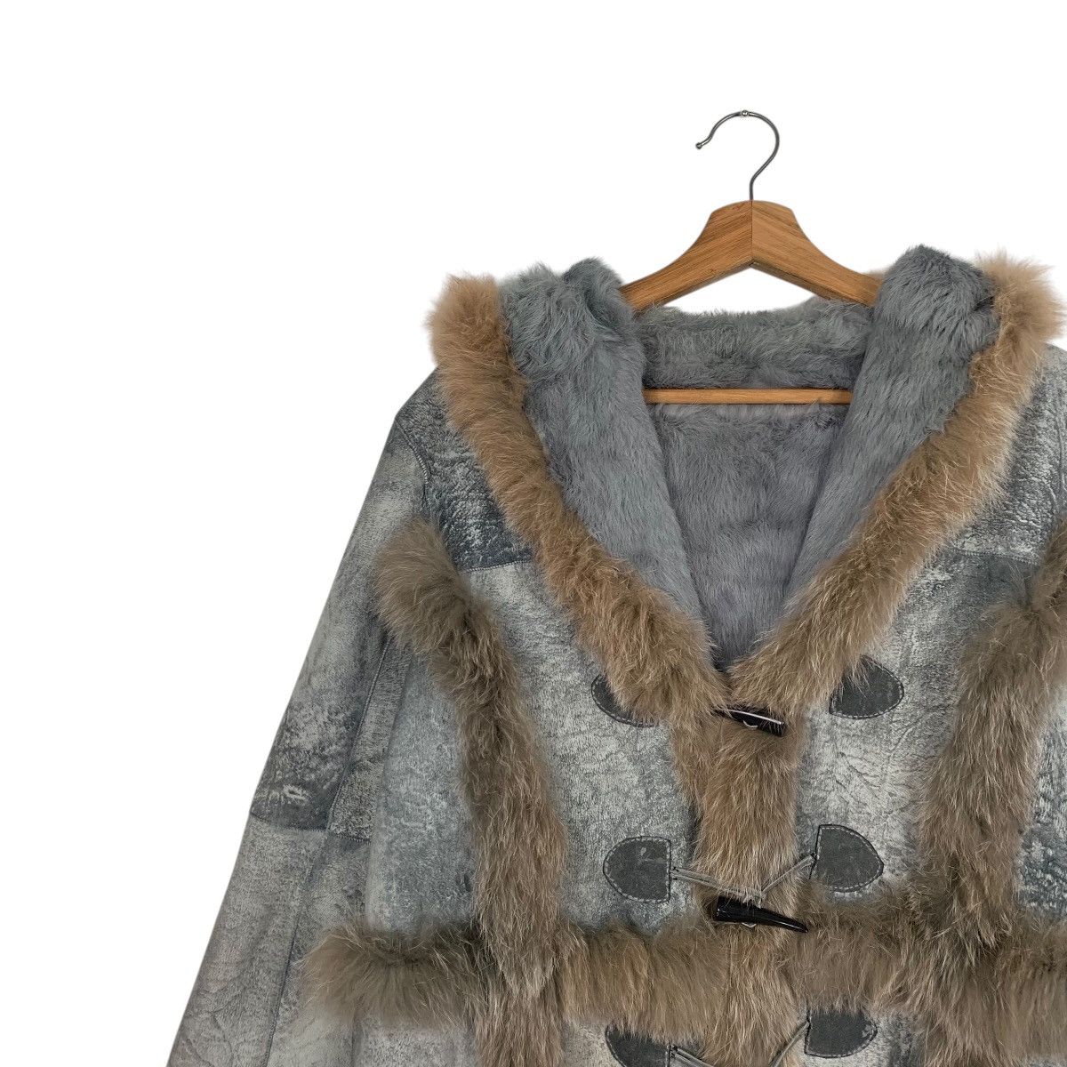 Japanese Brand Japanese Brand Faux Fur Jacket Size L / US 10 / IT 46 - 6 Thumbnail