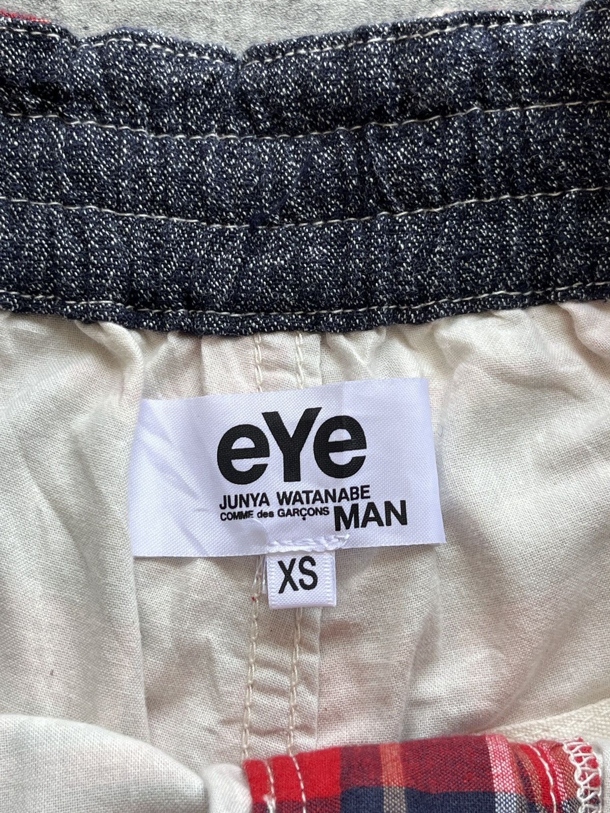 Comme des Garcons EYE Junya Watanabe Comme Des Garcons Plaid Shorts Size US 29 - 4 Thumbnail