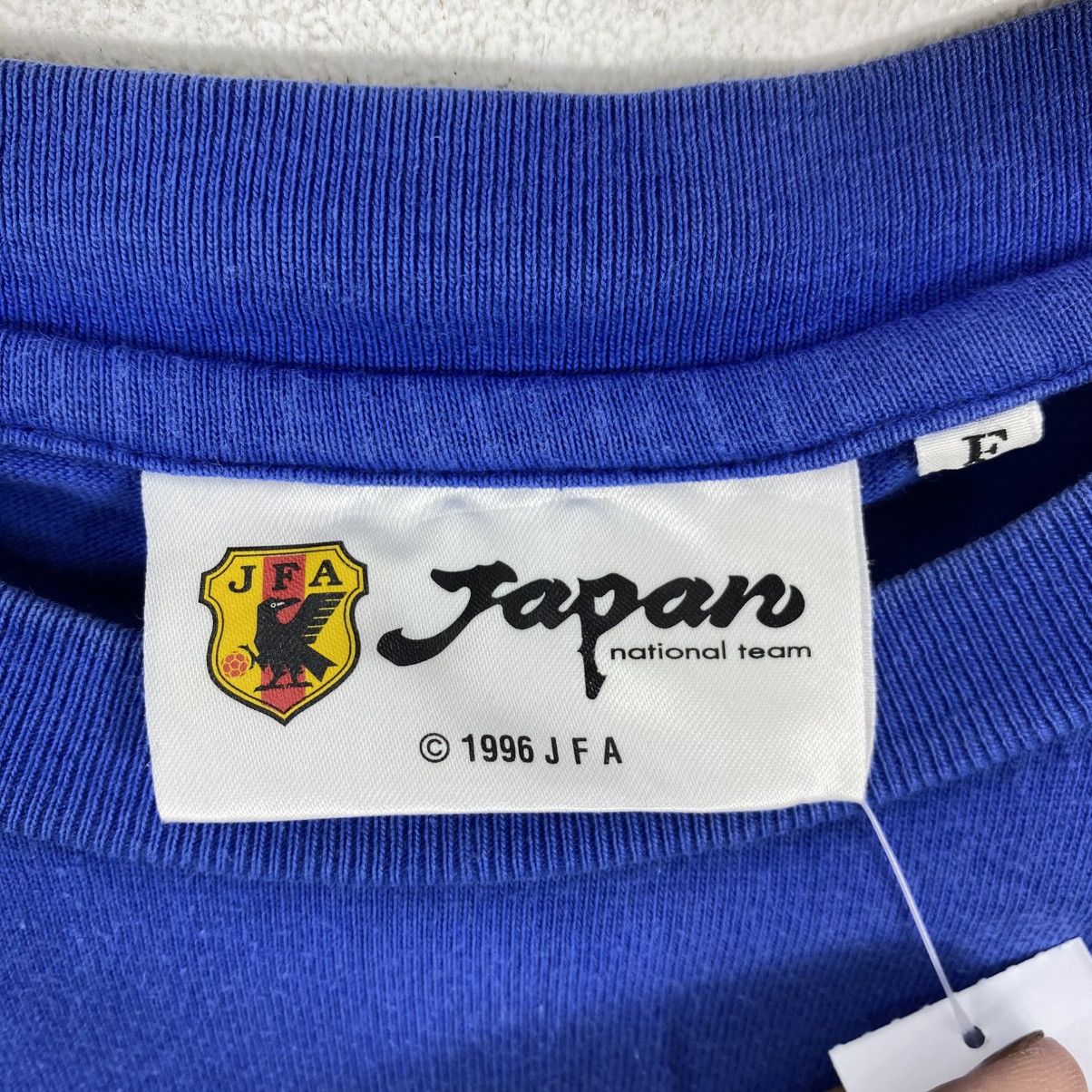 Vintage Vtg 1996 Japan National Team JFA Soul Soccer Shirt L Blue Size US L / EU 52-54 / 3 - 6 Thumbnail