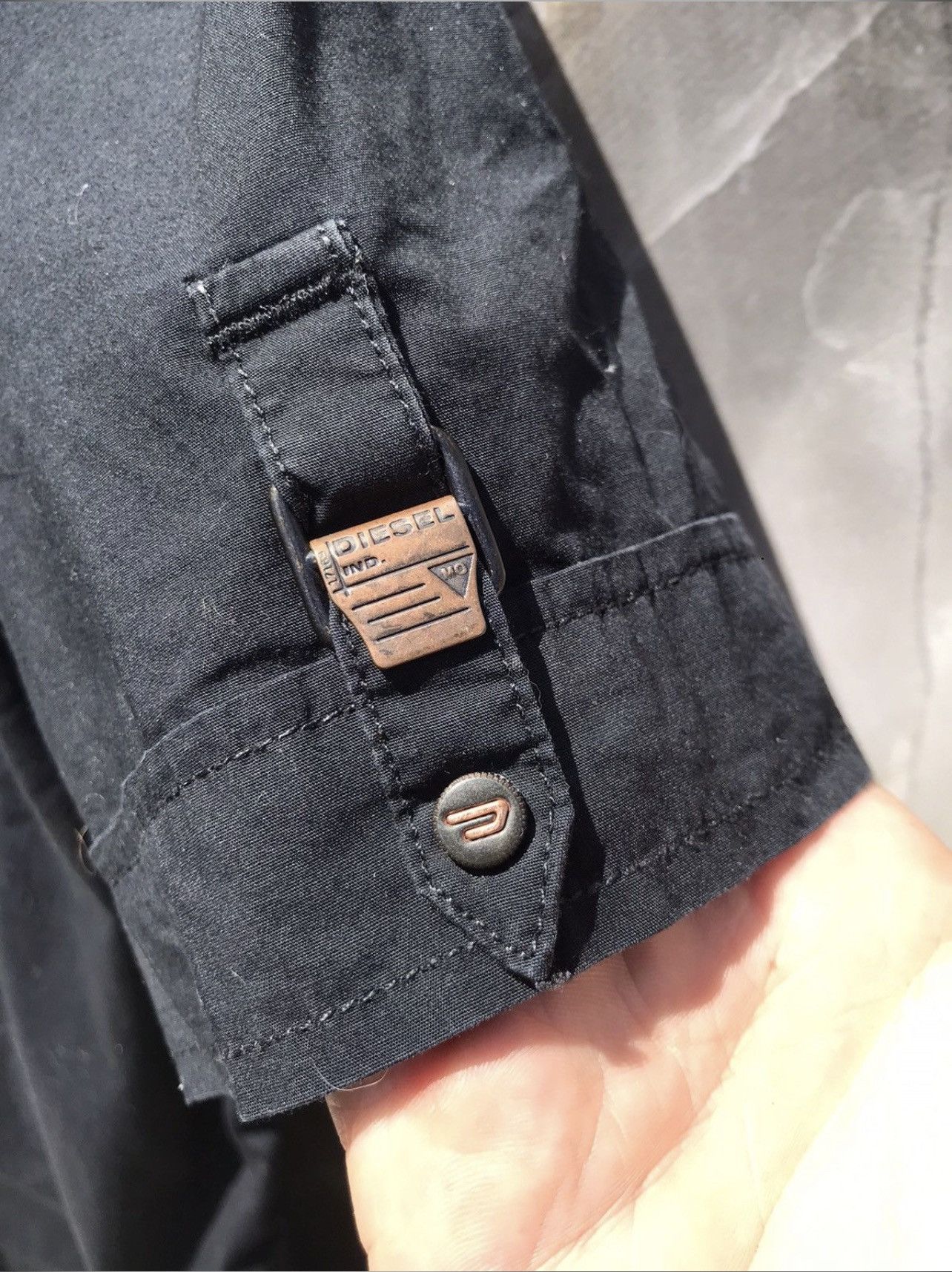 Diesel Vintage Diesel Distressed Y2k Shirt Size XL / US 12-14 / IT 48-50 - 6 Thumbnail