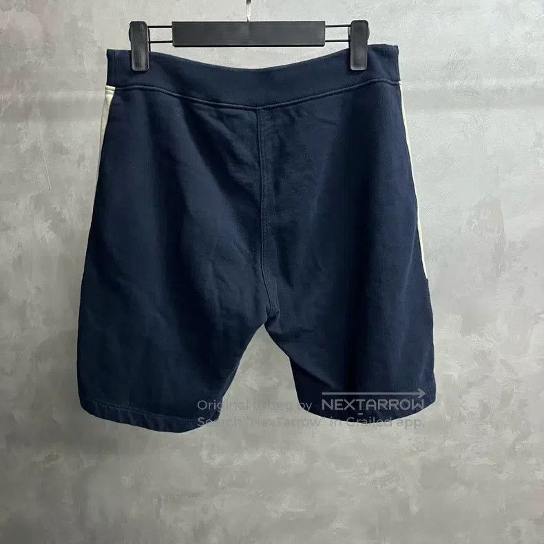 Hermes Hermes zize M Dark Blue Knitted Mid-Rise Casual Shorts Size US 38 / EU 54 - 2 Thumbnail