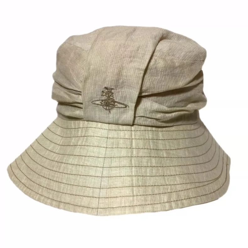 Vivienne Westwood Vivienne Westwood Saturn fold fisherman's cap newsboy hat Size ONE SIZE - 2 Thumbnail