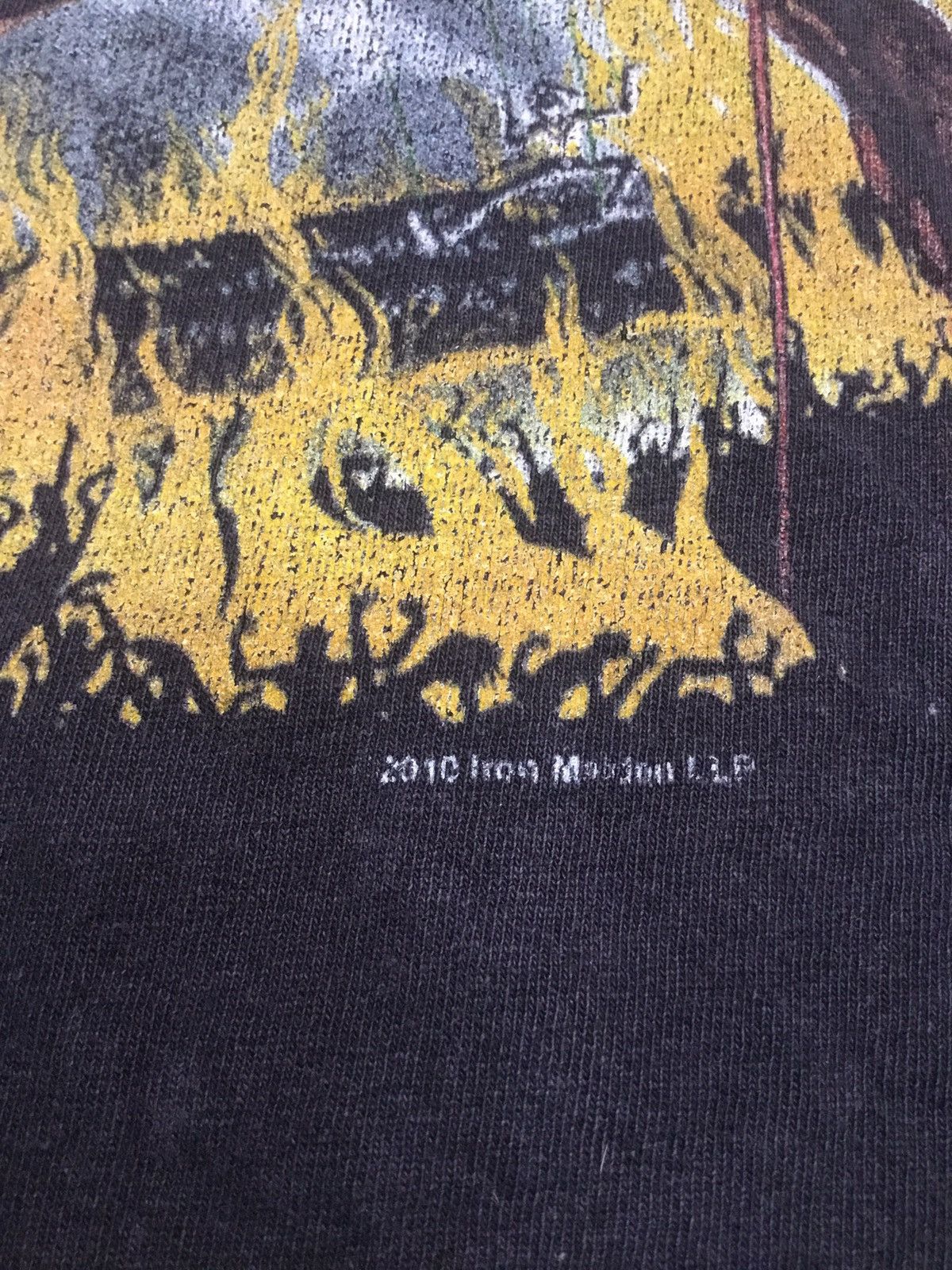 Fruit Of The Loom Iron Maiden The Number Of The Beast 2010 T-Shirt Size US L / EU 52-54 / 3 - 4 Thumbnail