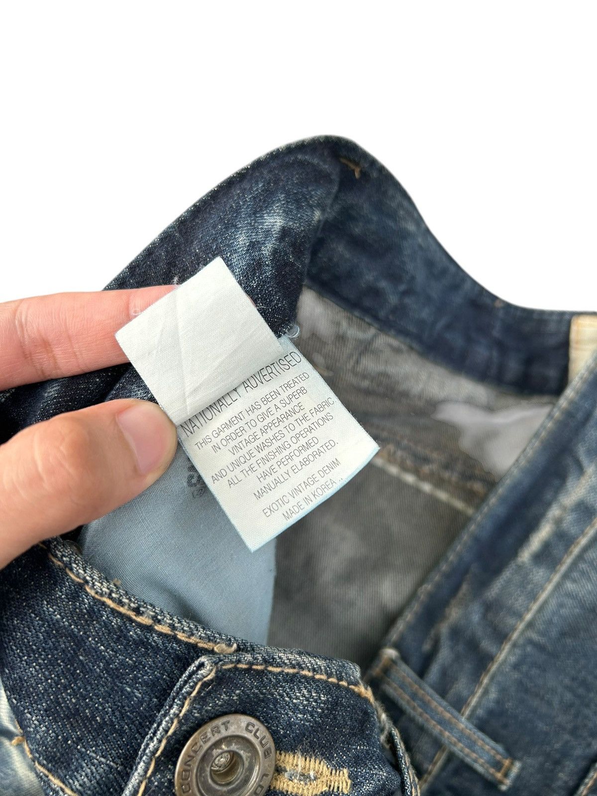 Kapital YOSHITOMO NARA LOLITA Exotic Vintage Rusty Faded Denim Jeans Size US 34 / EU 50 - 13 Thumbnail
