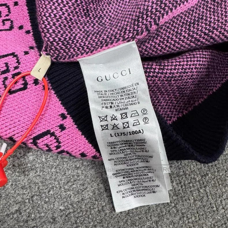 Gucci Gucci Double G Full Logo Knitted Sweater Size L / US 10 / IT 46 - 6 Thumbnail