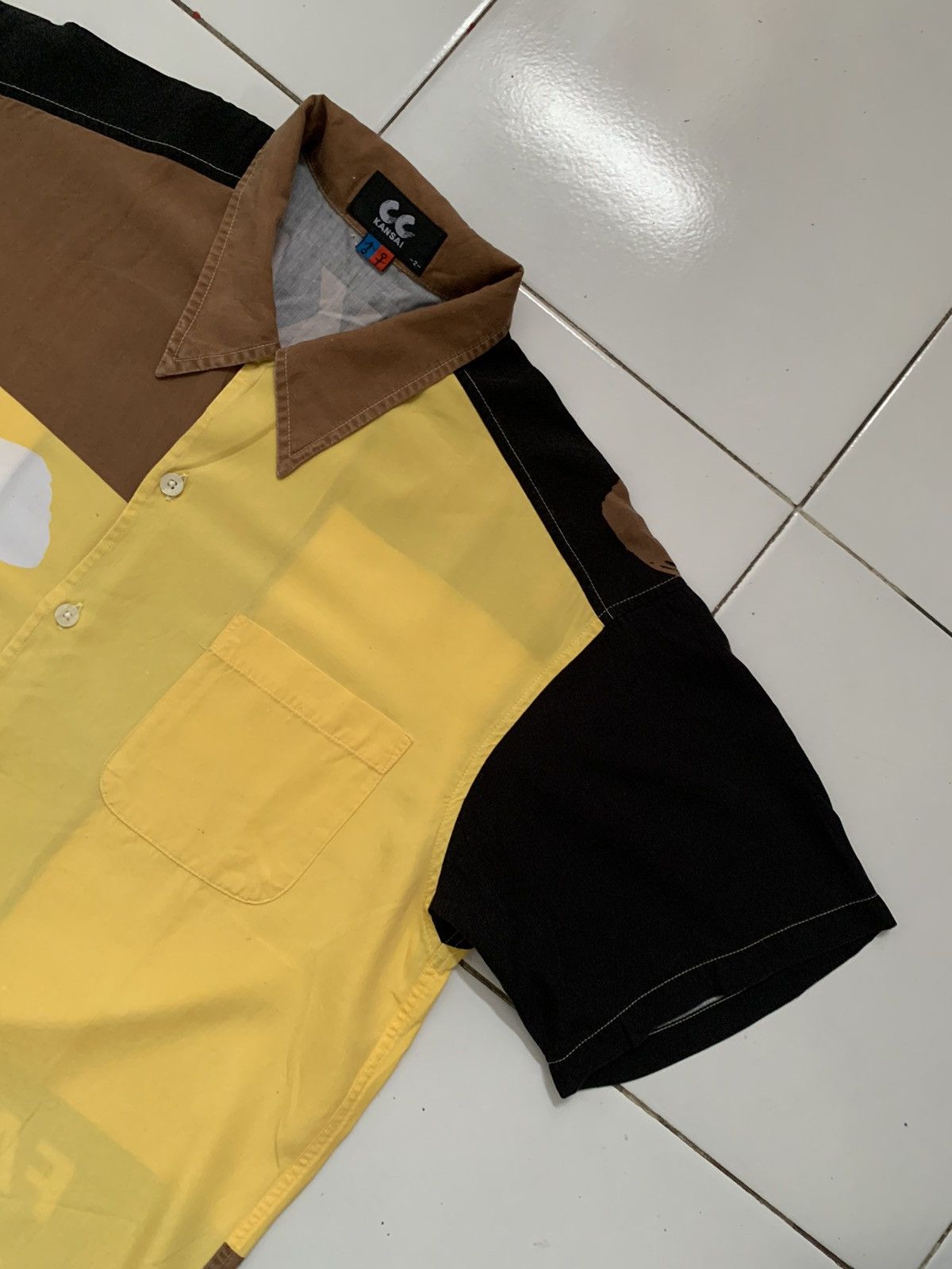 Japanese Brand × Kansai Yamamoto vintage 90’s kansai yamamoto poem rayon shirt Size US M / EU 48-50 / 2 - 3 Thumbnail