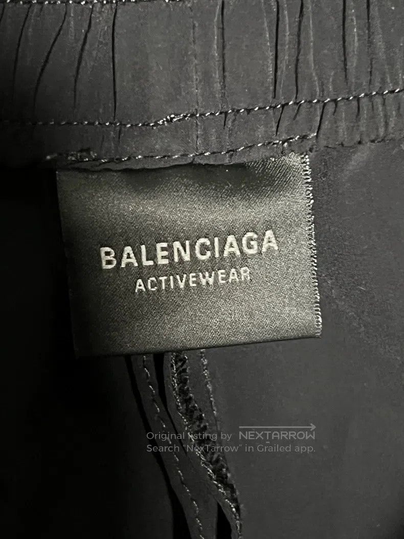 Balenciaga Balenciaga size XS Black Logo Logo Loose Casual Sweatpants Size US 27 - 4 Thumbnail