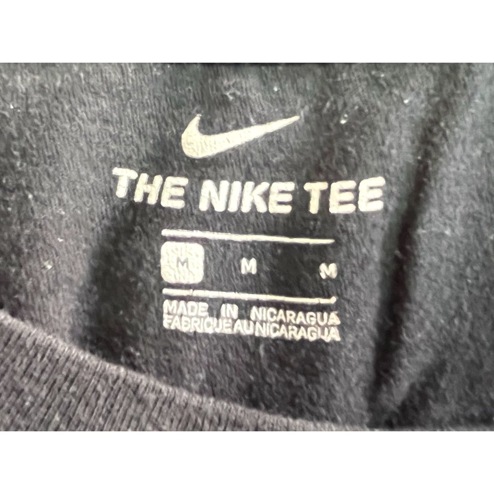 Nike Nike Tee T Shirt Short Sleeve Black Men's Size Medium Crewneck Logo Shirt Size US M / EU 48-50 / 2 - 5 Thumbnail