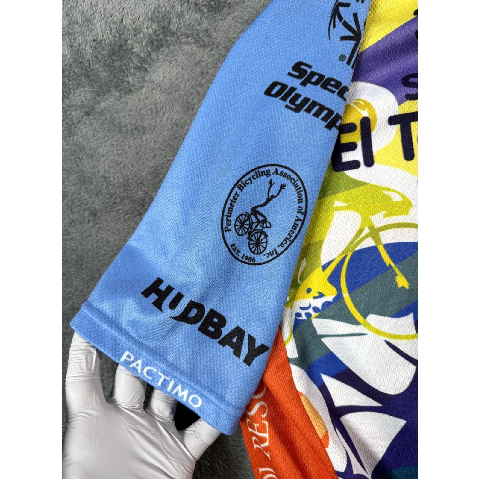 Pactimo Jersey Mens XL El Tour de Tucson Special Olympics Full Zip