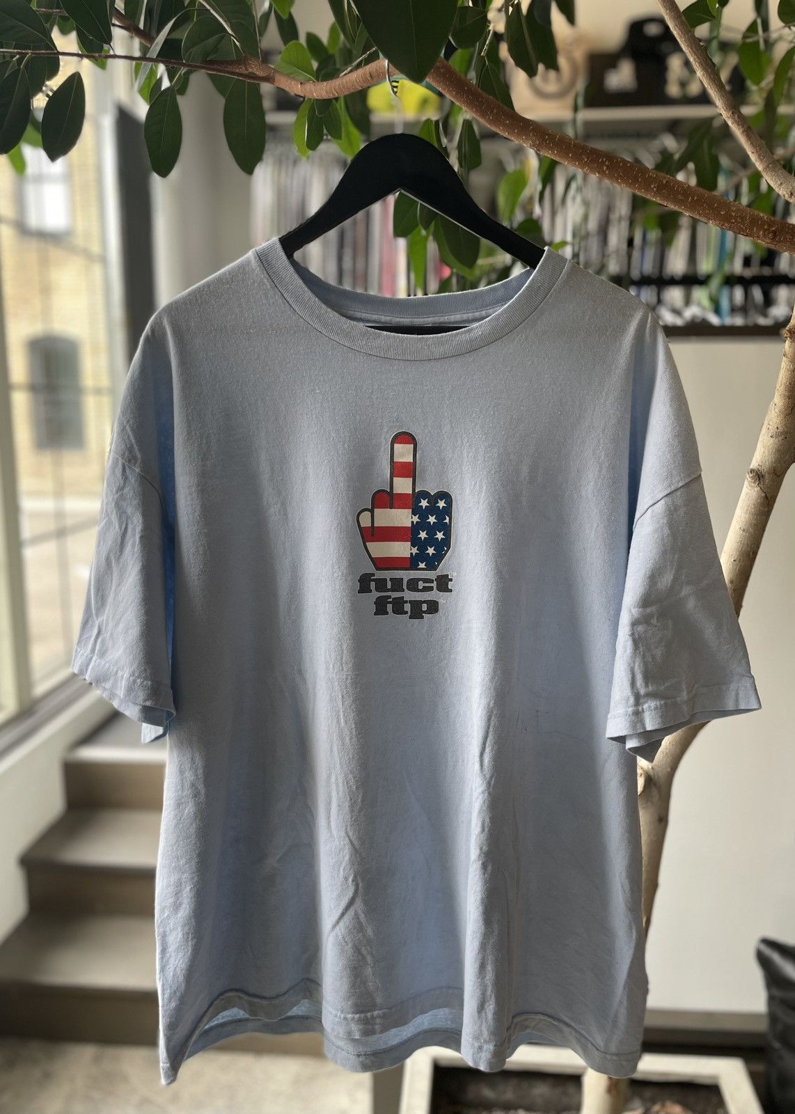 FTP x FUCT FTW Finger Tee