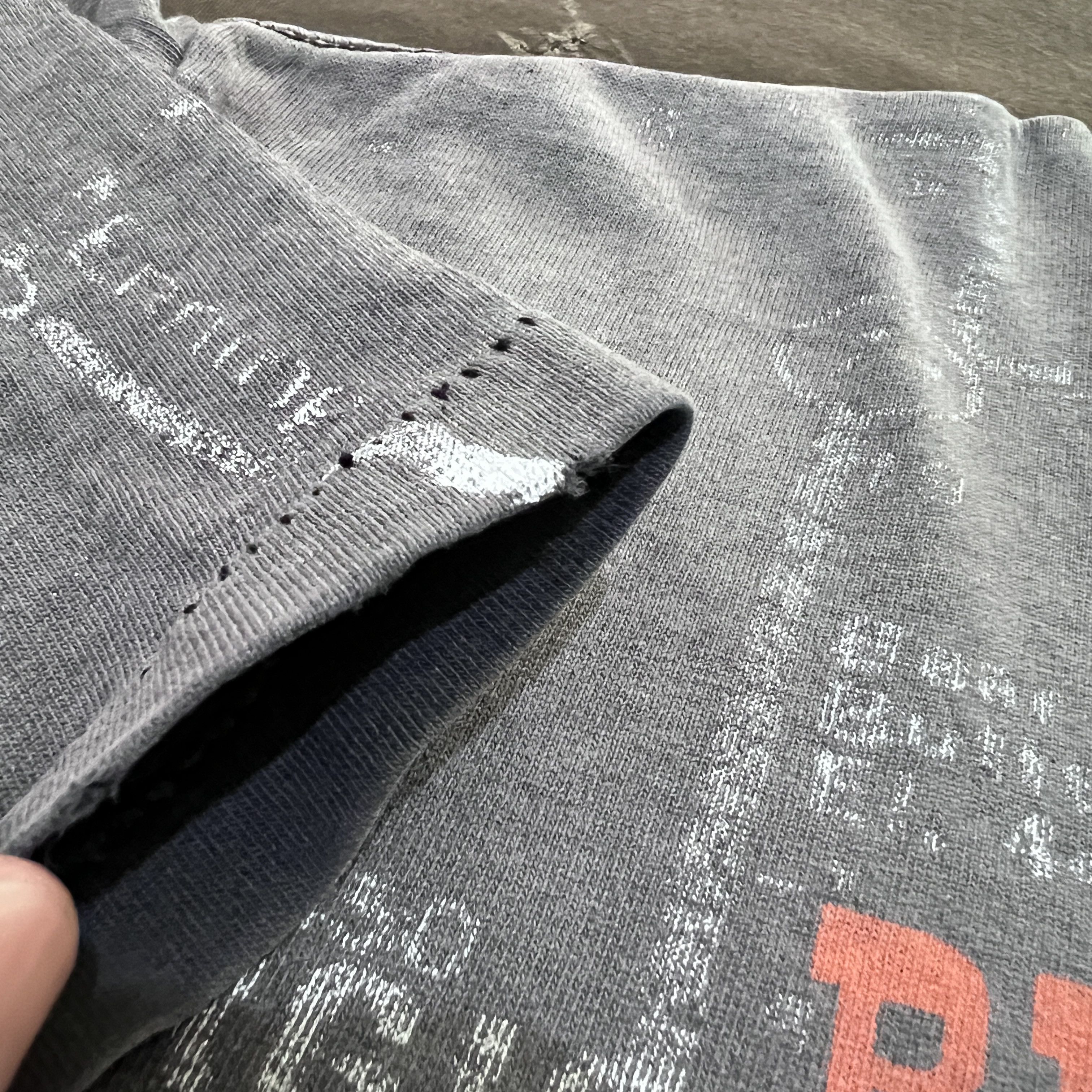 Harley Davidson Vintage 90s Harley Davidson All Over Print XL Thrashed Faded Size US XL / EU 56 / 4 - 13 Thumbnail