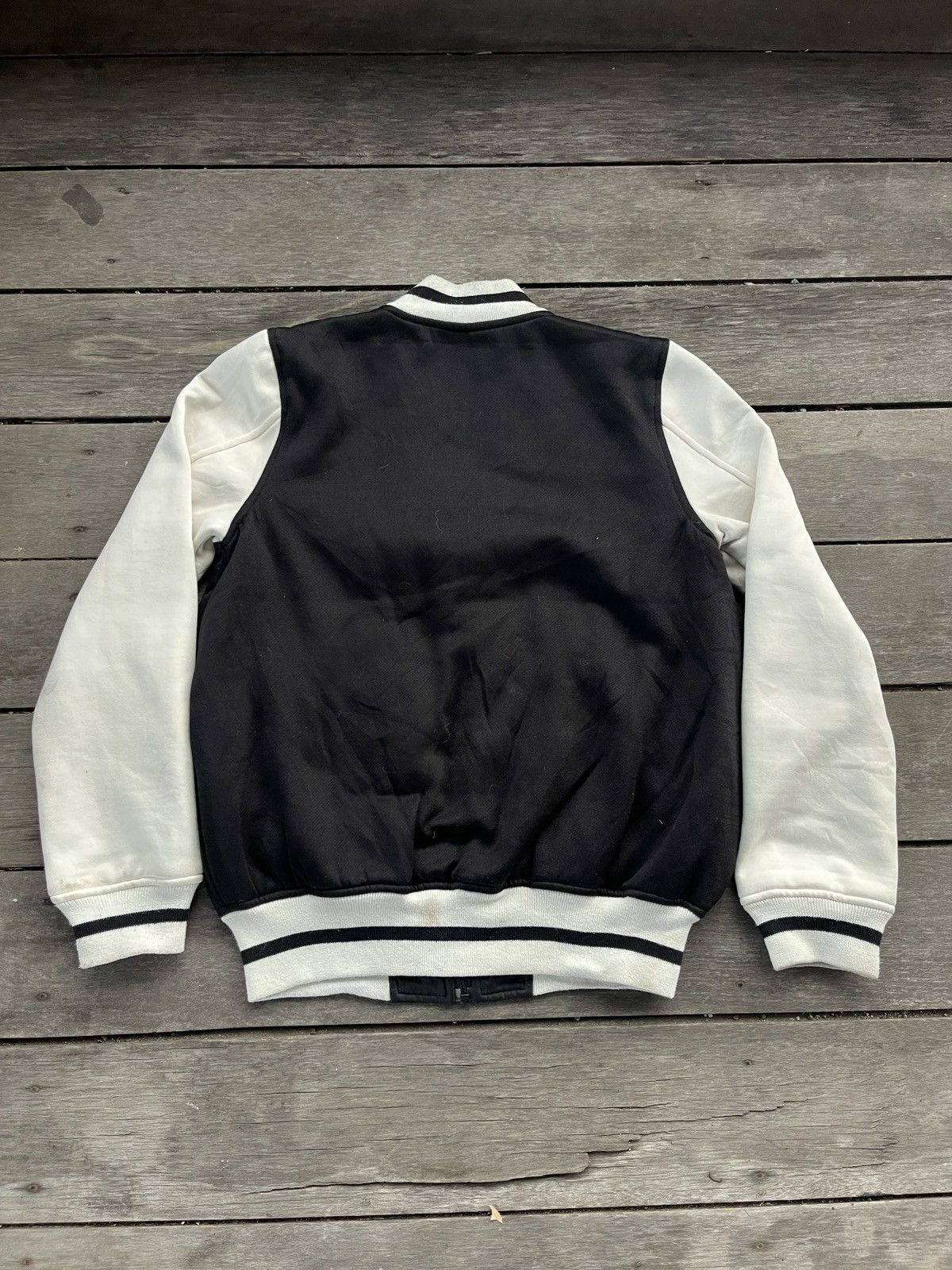 Designer × Japanese Brand SLY BLACK WHITE FULLZIPPER JACKET Size US M / EU 48-50 / 2 - 6 Thumbnail
