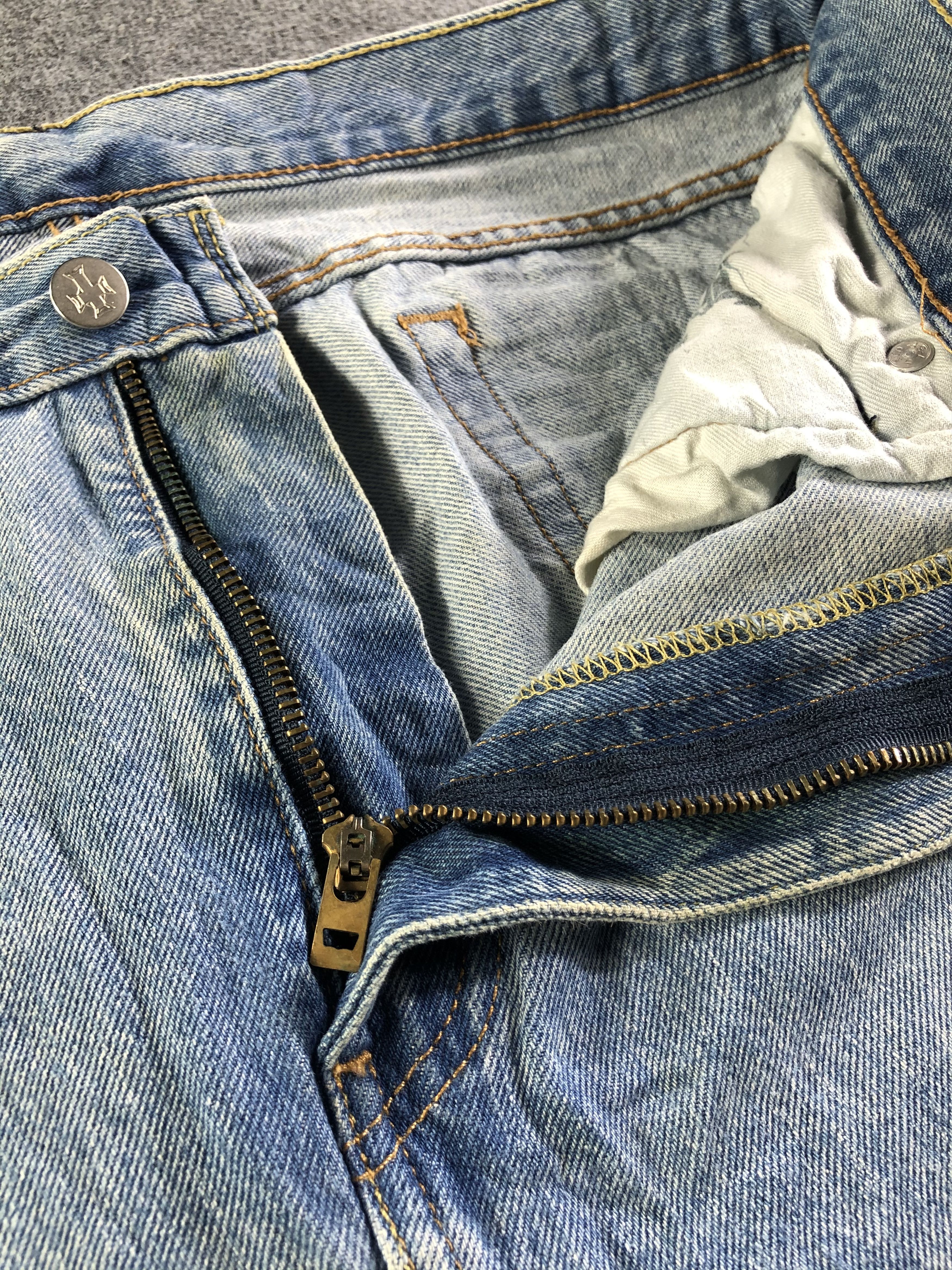 Levi's Vintage Blue Wash Levis 510 Jeans-J4235 Size US 36 / EU 52 - 7 Thumbnail