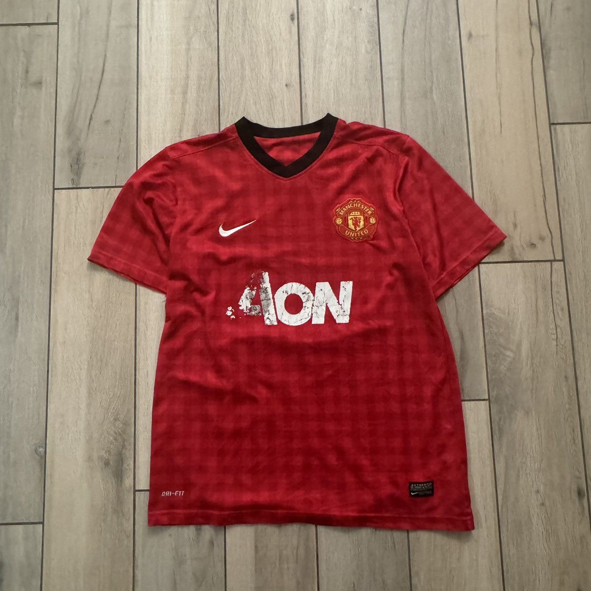 Adidas × Nike Vintage Y2K Red Manchester United Soccer Jersey Kit Fits M-L Size US L / EU 52-54 / 3 - 1 Thumbnail