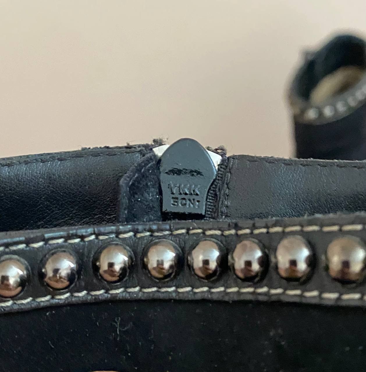 Christian Louboutin Christian Louboutin Black Suede Studded Platform Ankle Boots Size US 7.5 / IT 37.5 - 16 Thumbnail