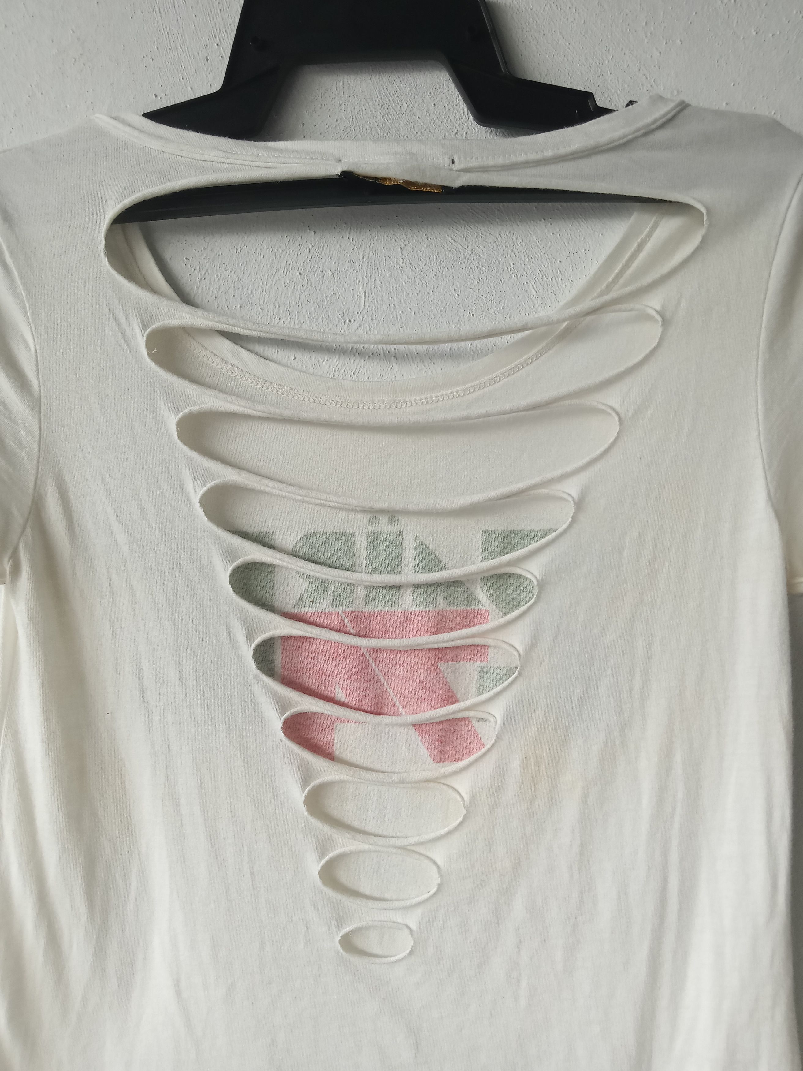 Japanese Brand × Seditionaries Japanese Brand Printed Back Ripped Croptop Size M / US 6-8 / IT 42-44 - 7 Thumbnail