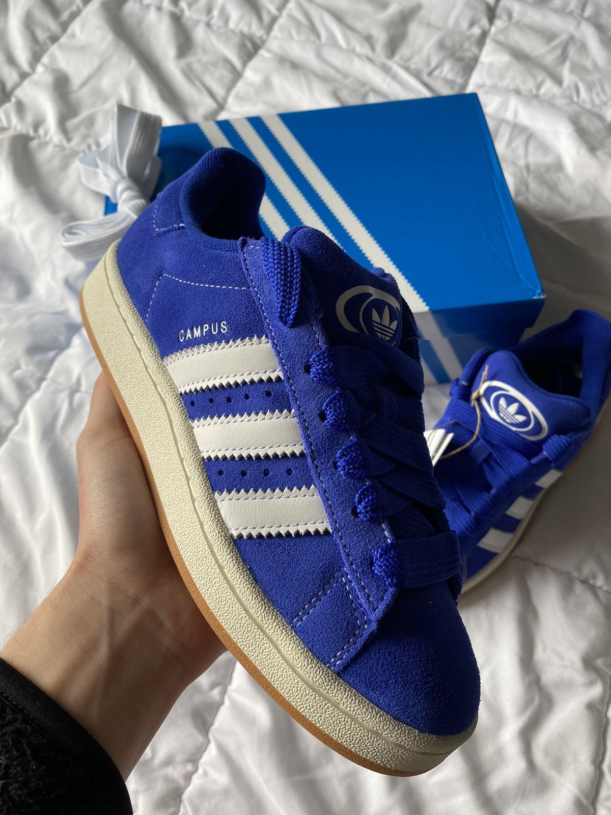 image of Adidas Campus 00´s Shoes in Blue, Women's (Size 7.5)