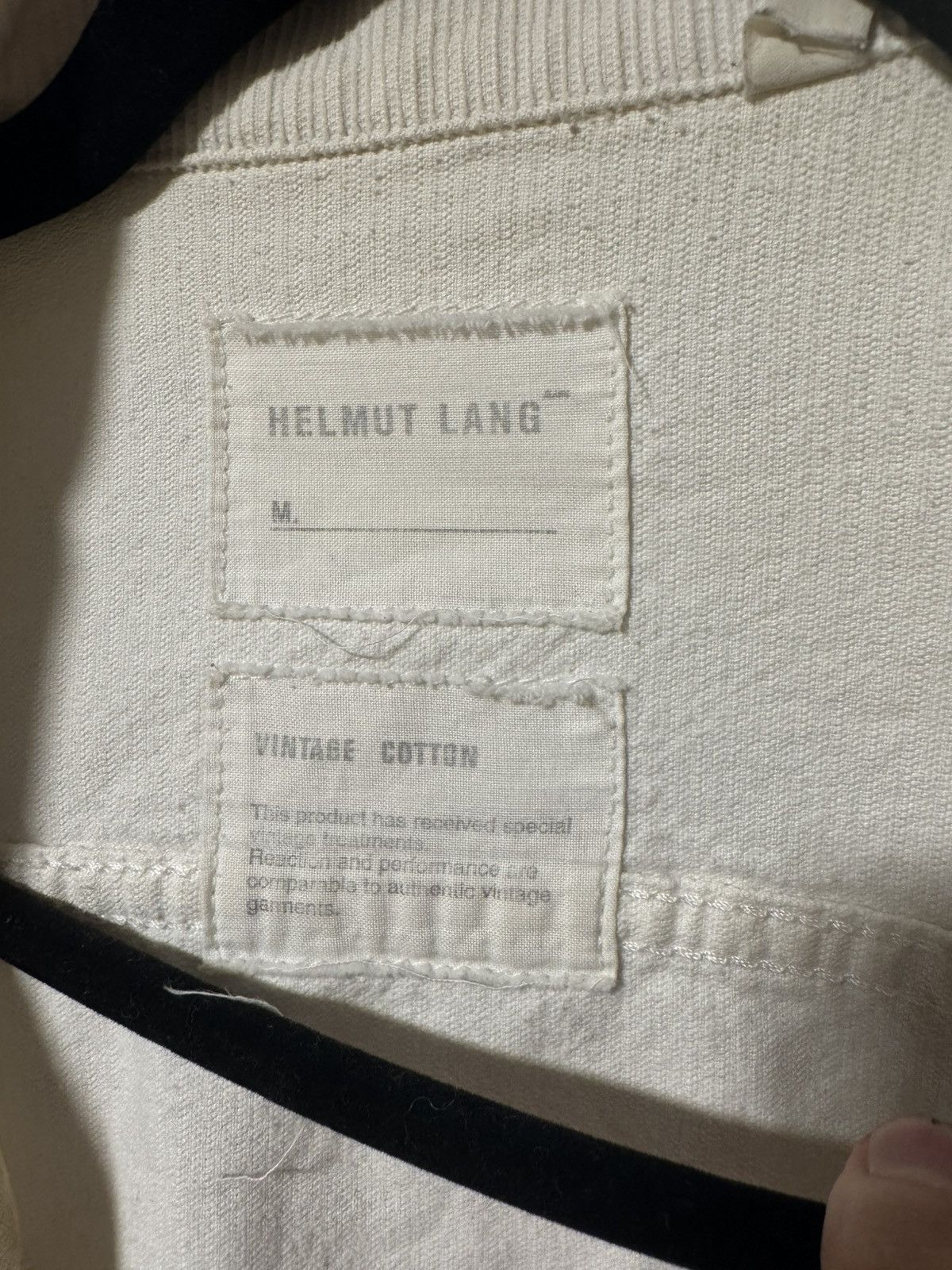 Helmut Lang Helmut lang white corduroy cotton trucker jacket 1998 Size US S / EU 44-46 / 1 - 4 Thumbnail