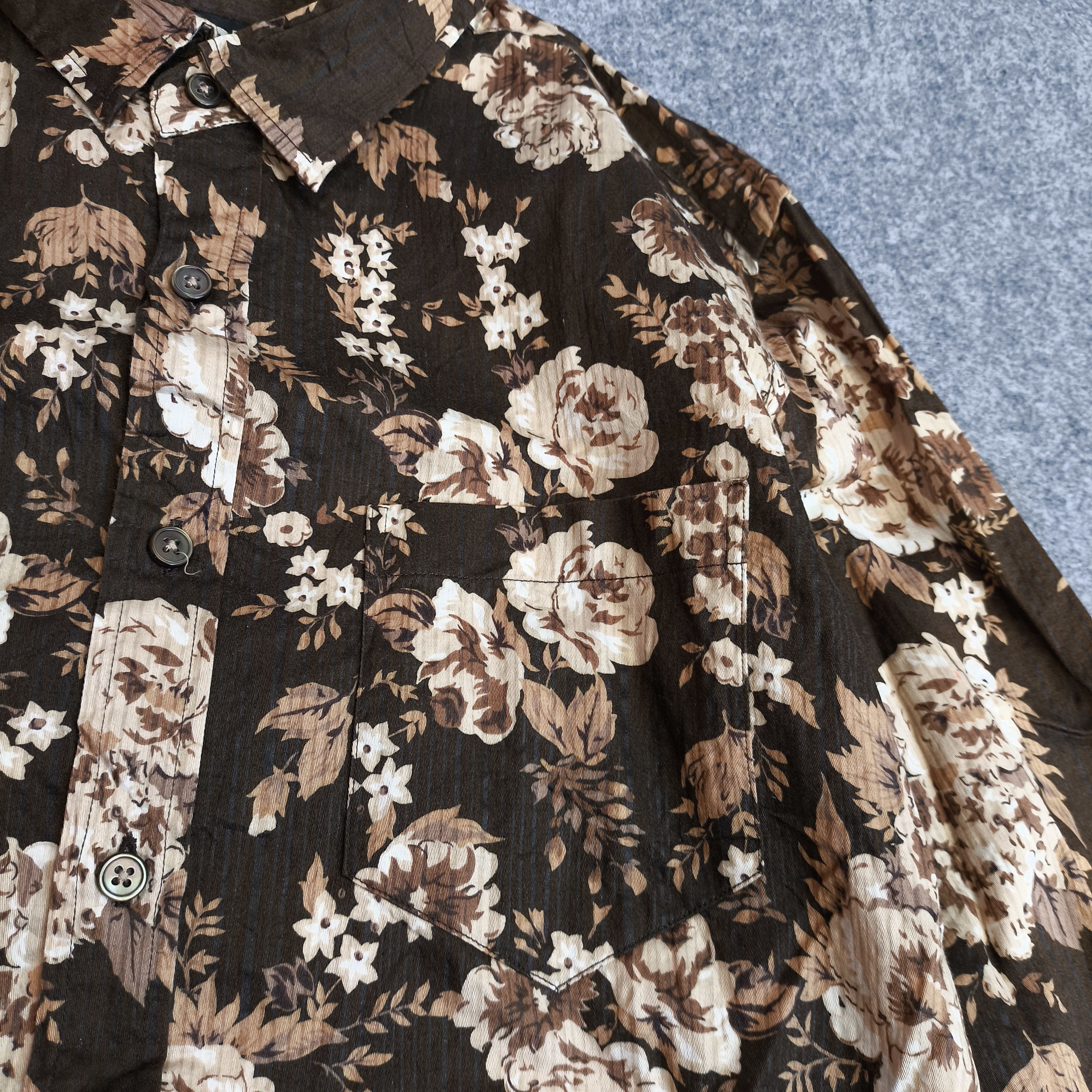 PPFM PPFM floral shirt longsleeve Size US M / EU 48-50 / 2 - 3 Thumbnail
