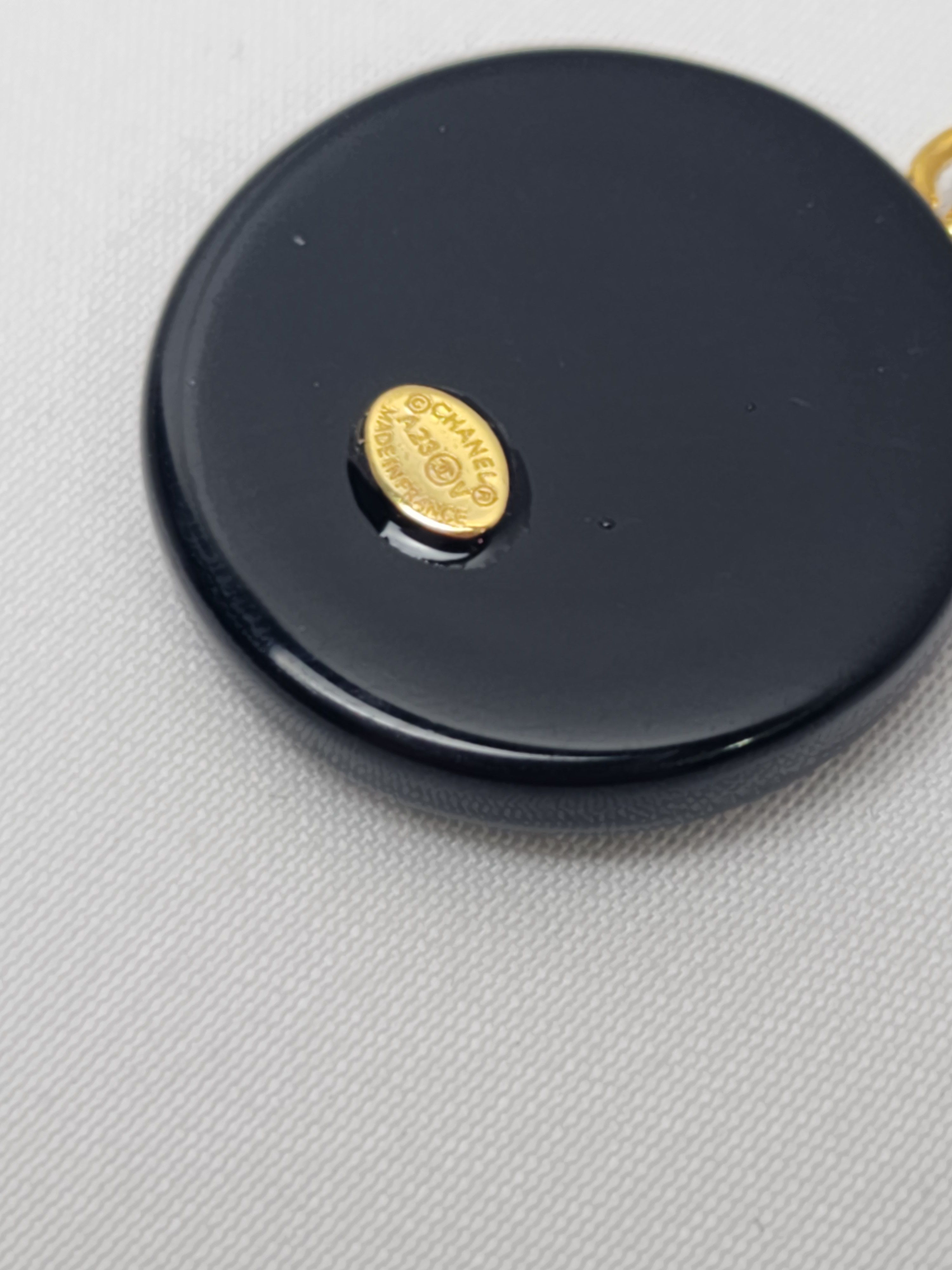 Chanel Chanel Monte Carlo Roayle Casino Black Pearl Gold necklace Size ONE SIZE - 9 Thumbnail