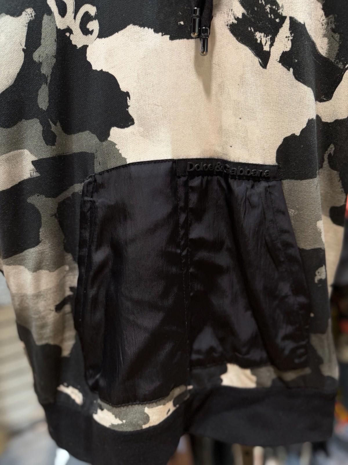 Dolce & Gabbana Dolce & Gabbana Men’s Black White Camouflage Hoodie – (48) Size US M / EU 48-50 / 2 - 8 Thumbnail