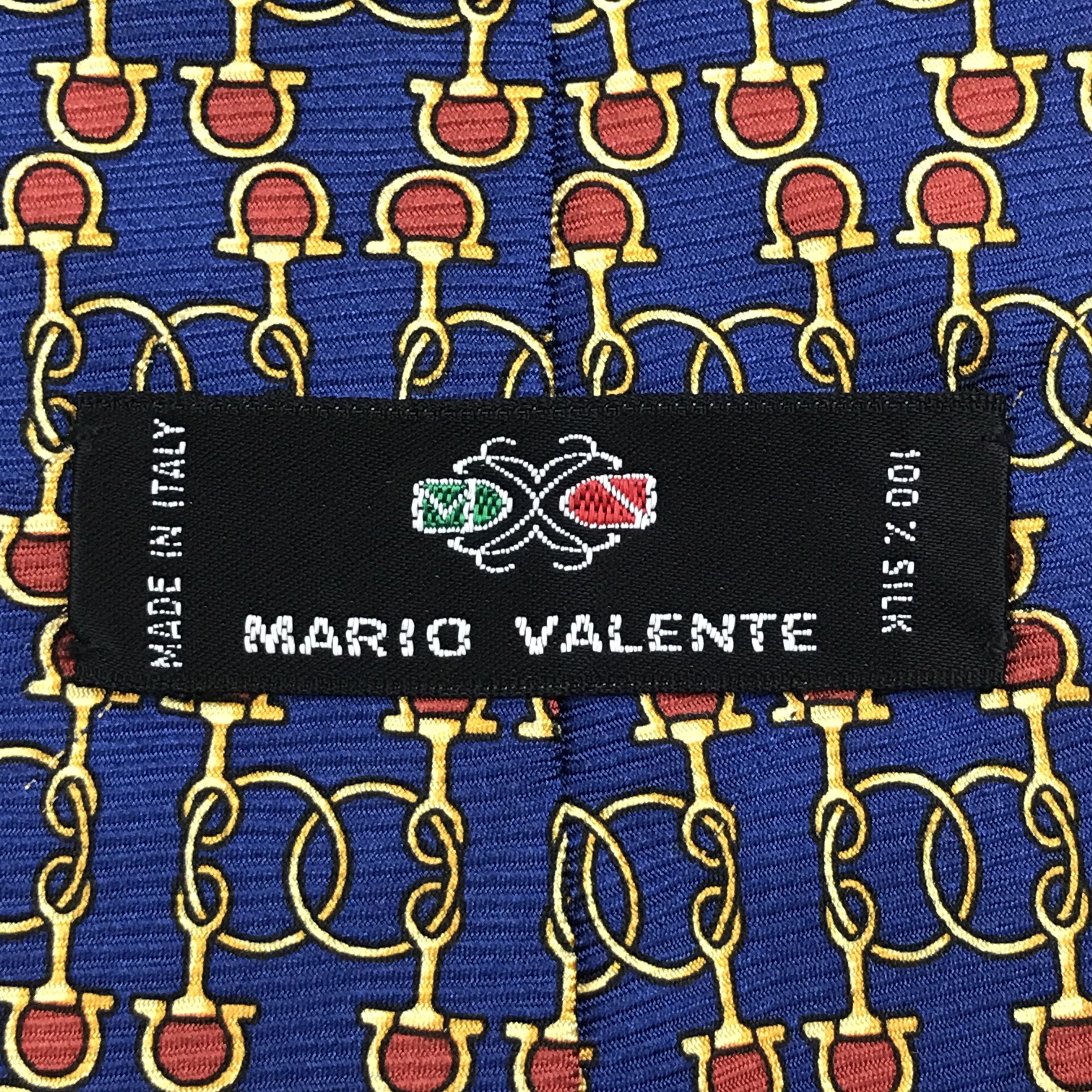 Vintage Vintage Mario Valente Silk Necktie Size ONE SIZE - 6 Thumbnail