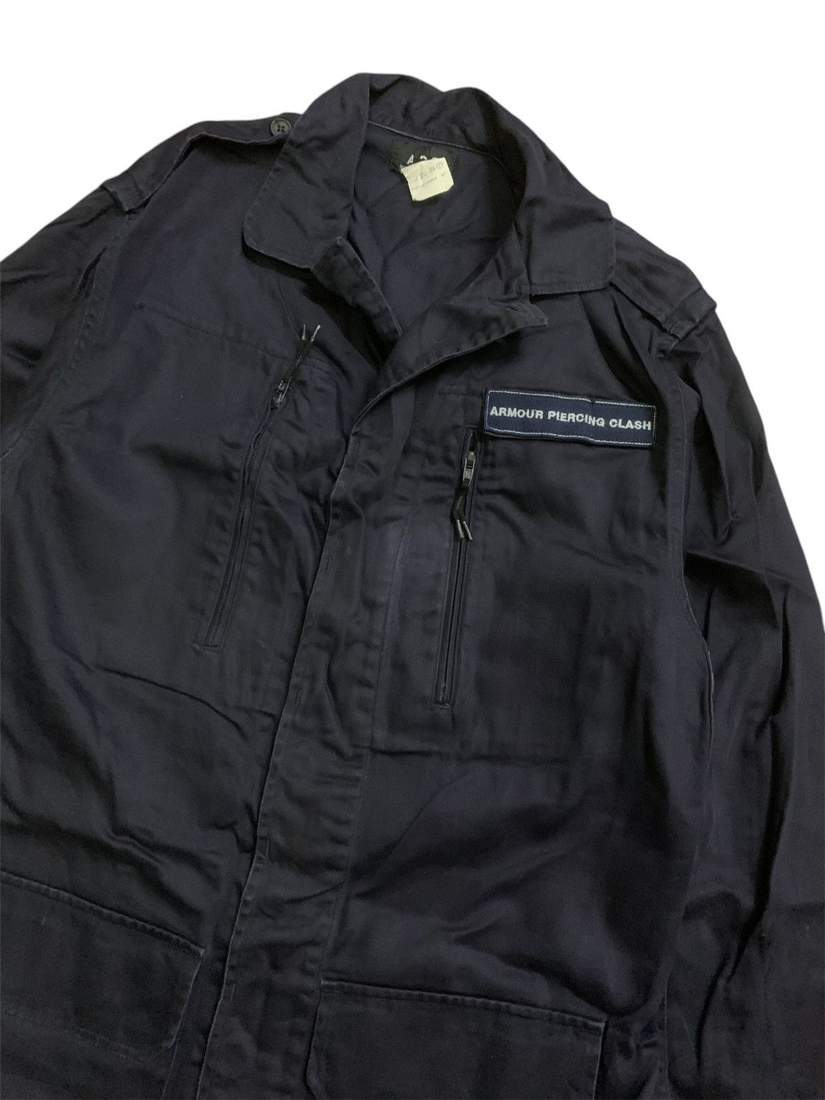 A.P.C. Vtg A.p.c Rue De Fleurus Paris Military Jacket Size US S / EU 44-46 / 1 - 2 Thumbnail