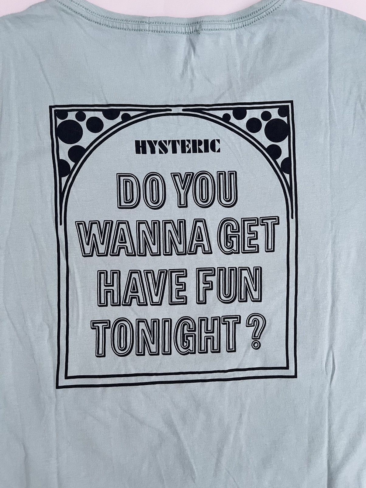 Hysteric Glamour Japanese Y2K Hysteric Glamour Tshirt Tee Size US S / EU 44-46 / 1 - 7 Thumbnail