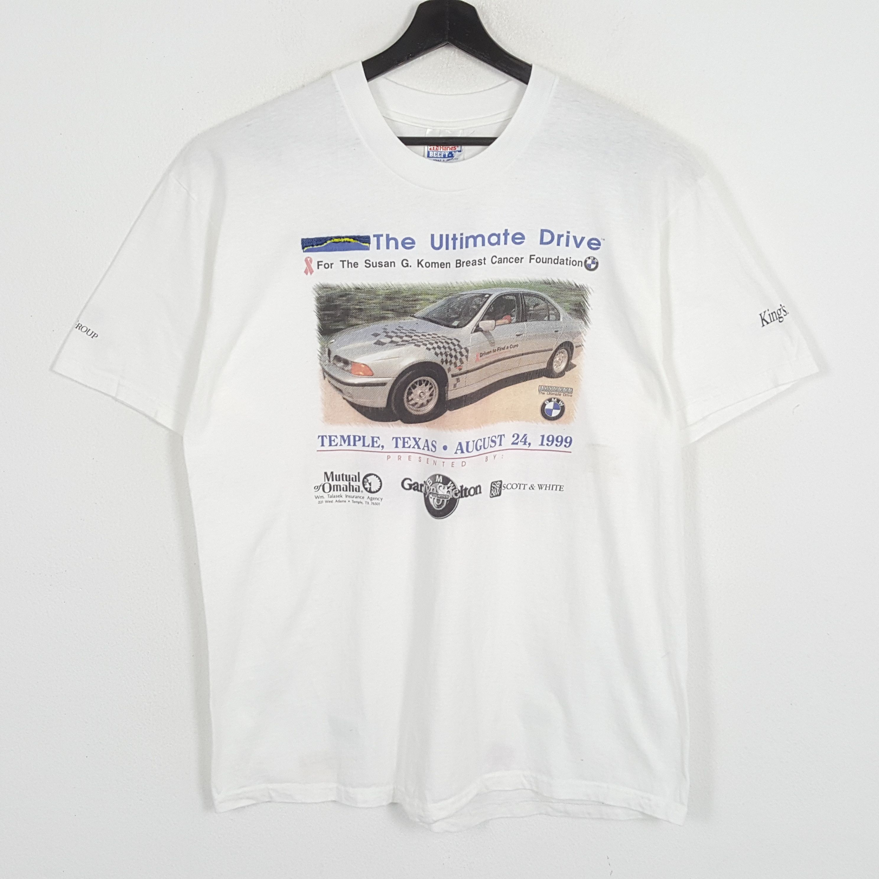 BMW × Vintage BMW GARRLYN SHELTON Promo Style Vintage Tshirt Size US L / EU 52-54 / 3 - 1 Thumbnail