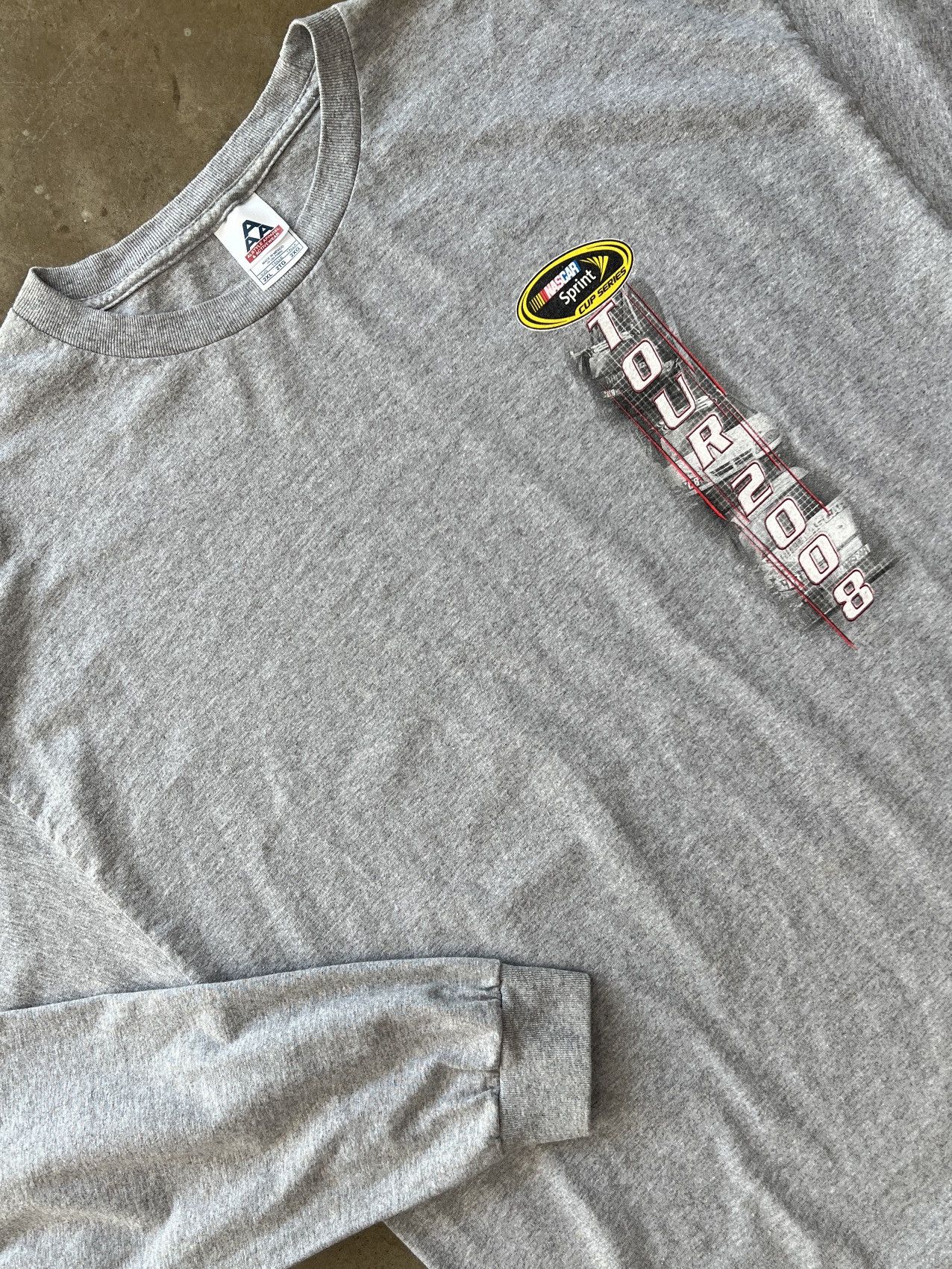 NASCAR × Vintage Vintage NASCAR 2008 Tour Sprint Cup Series Long Sleeve 2XL Size US XXL / EU 58 / 5 - 4 Thumbnail