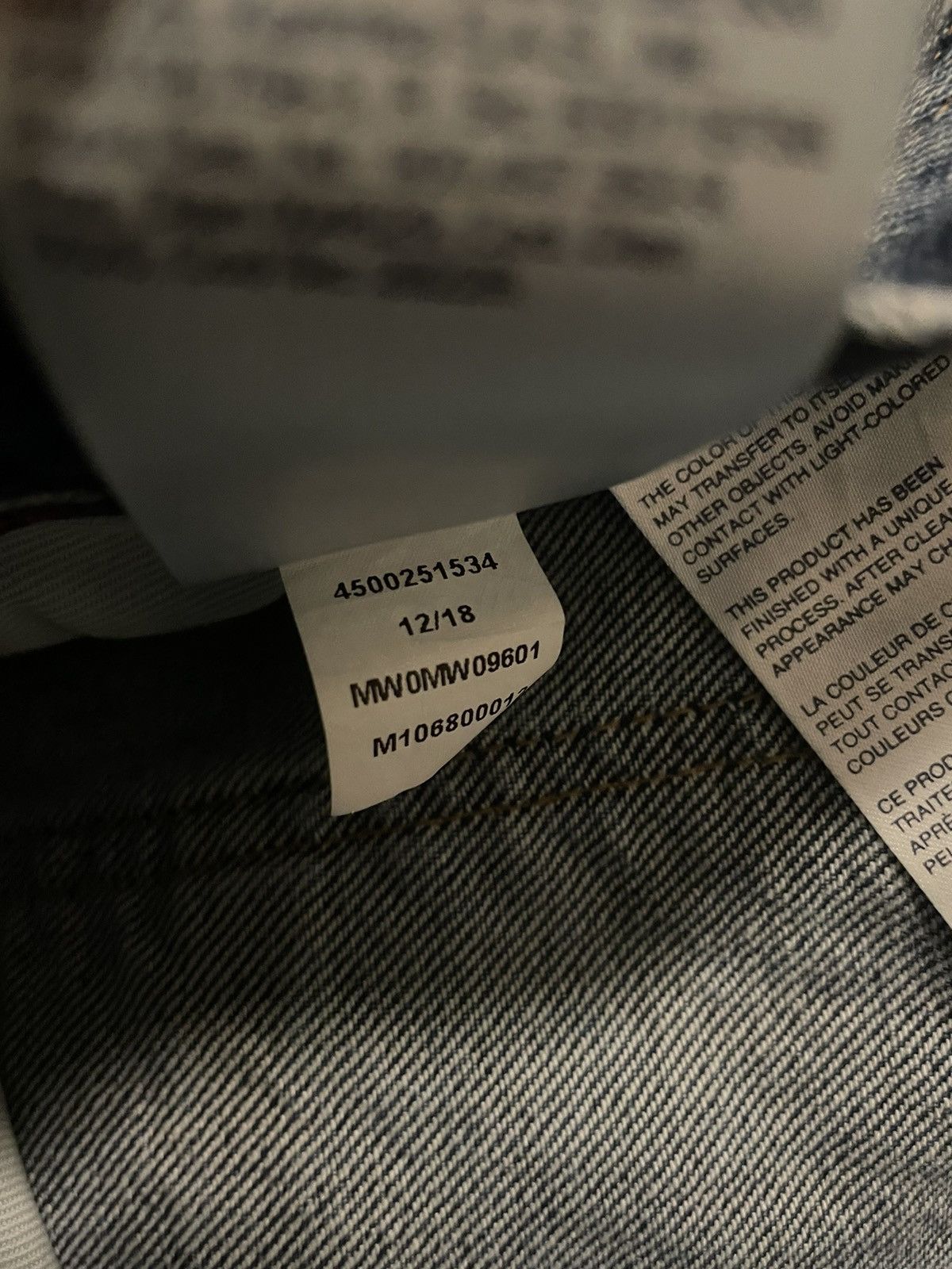 Tommy Hilfiger Tommy Hilfiger Mercer Jeans Dark Wash Straight Leg 38/34 Size US 38 / EU 54 - 14 Thumbnail