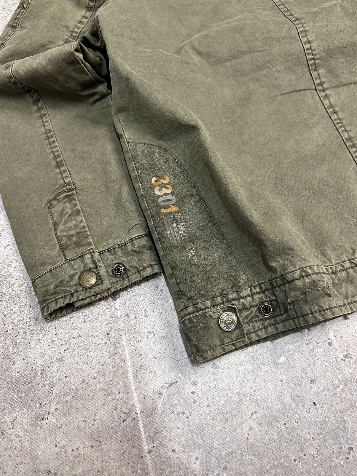 If Six Was Nine Vintage Army Military Fur Hood Jacket Y2K Utility Cropped Size US M / EU 48-50 / 2 - 13 Thumbnail