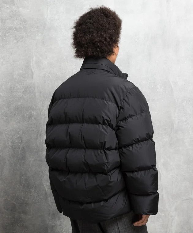 Balenciaga o1mt1gz0824 Sporty B C-Shape Puffer Jacket in Black Size XL / US 12-14 / IT 48-50 - 5 Thumbnail