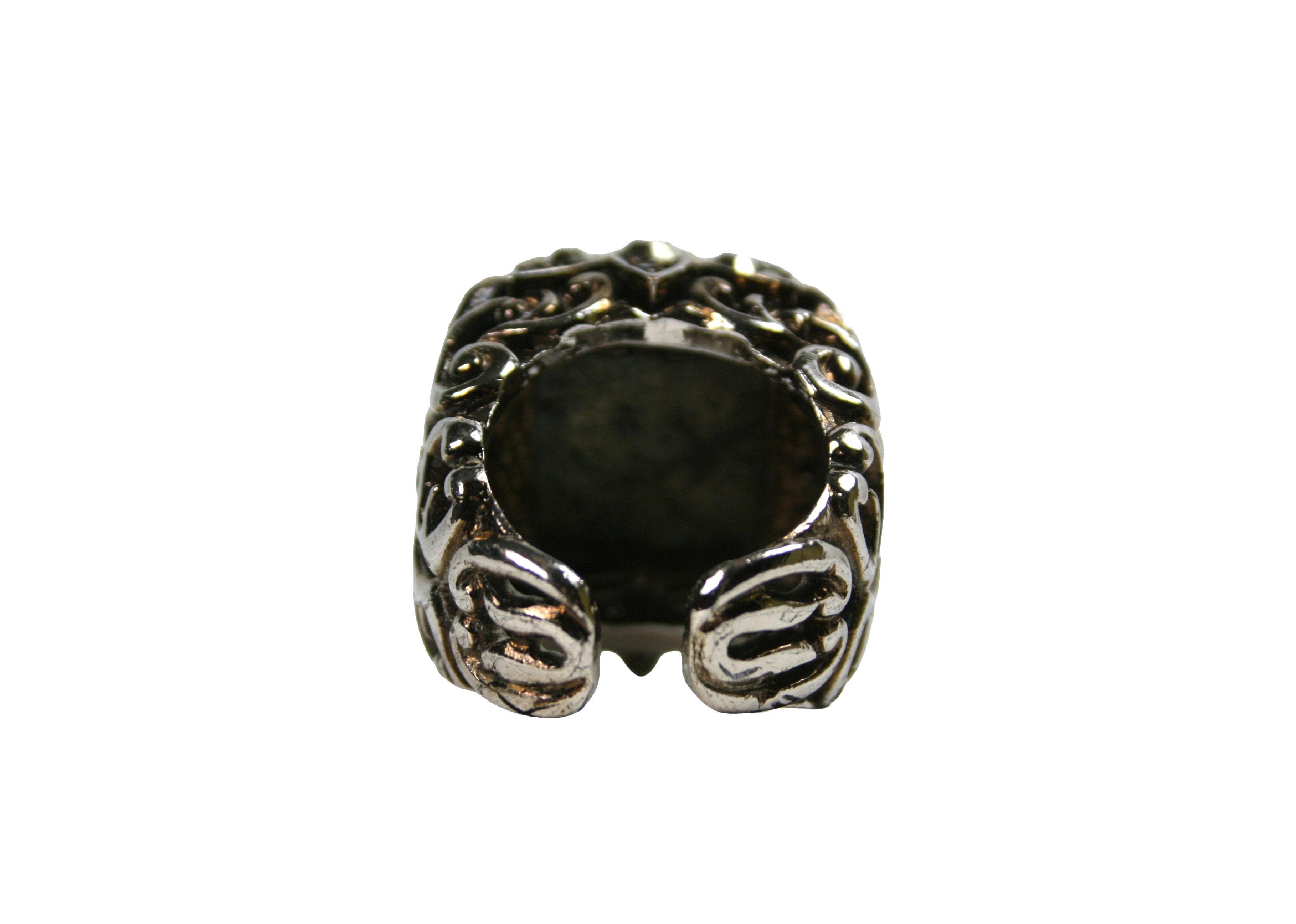 Roberto Cavalli 00S Pyrite Barocco Ring Vintage Size ONE SIZE - 3 Thumbnail