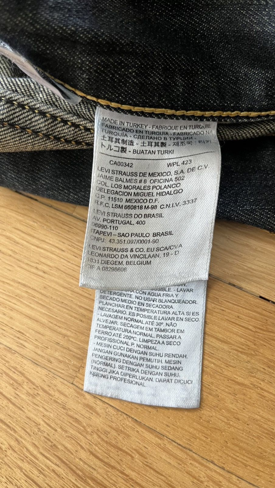 Levi's Vintage Clothing Levi’s 512 Bootcut Reworked Denim Size US 31 - 9 Thumbnail