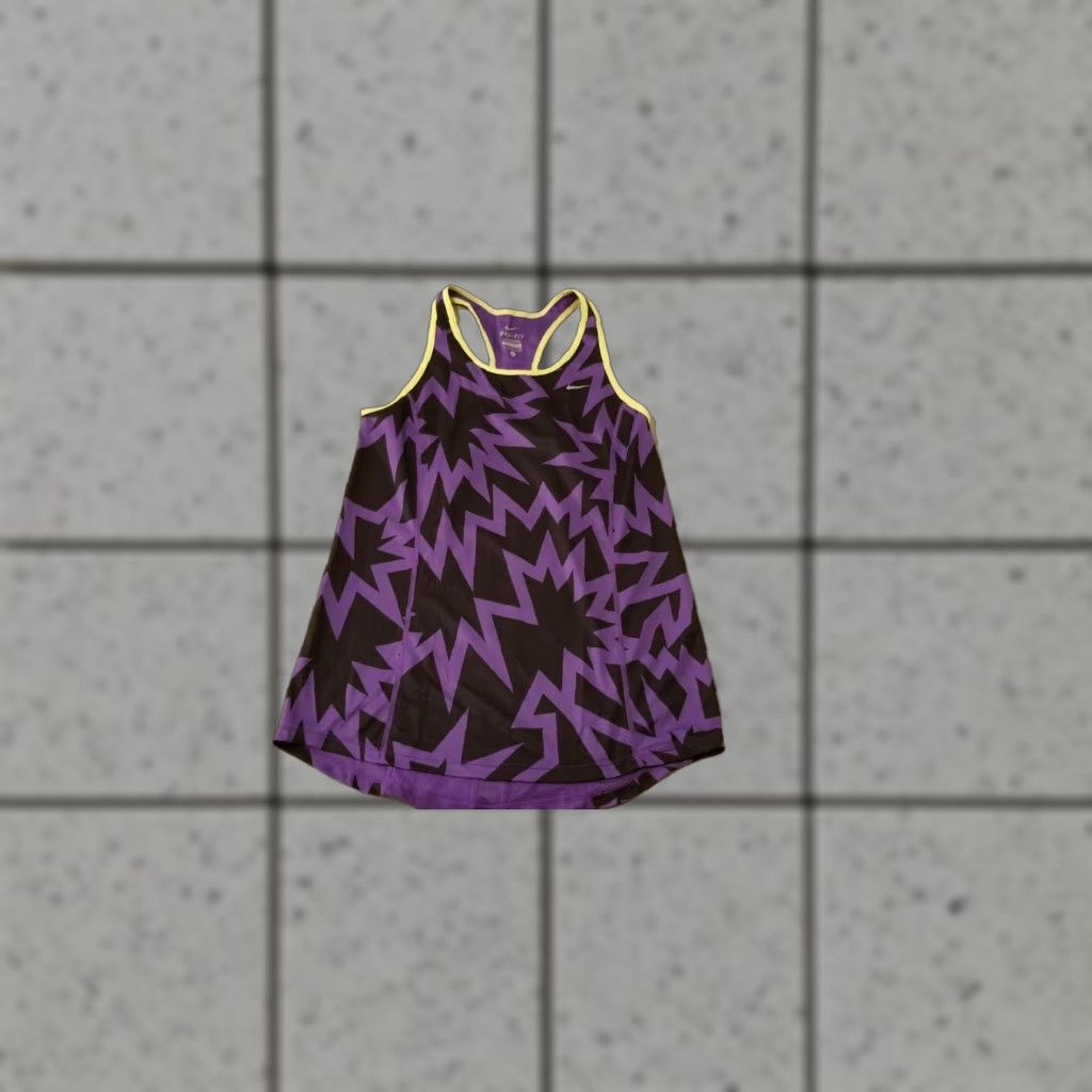 Nike Womens Nike Tank Shirt S Small Purple Athletic Gym Workout Running Size S / US 4 / IT 40 - 1 Thumbnail