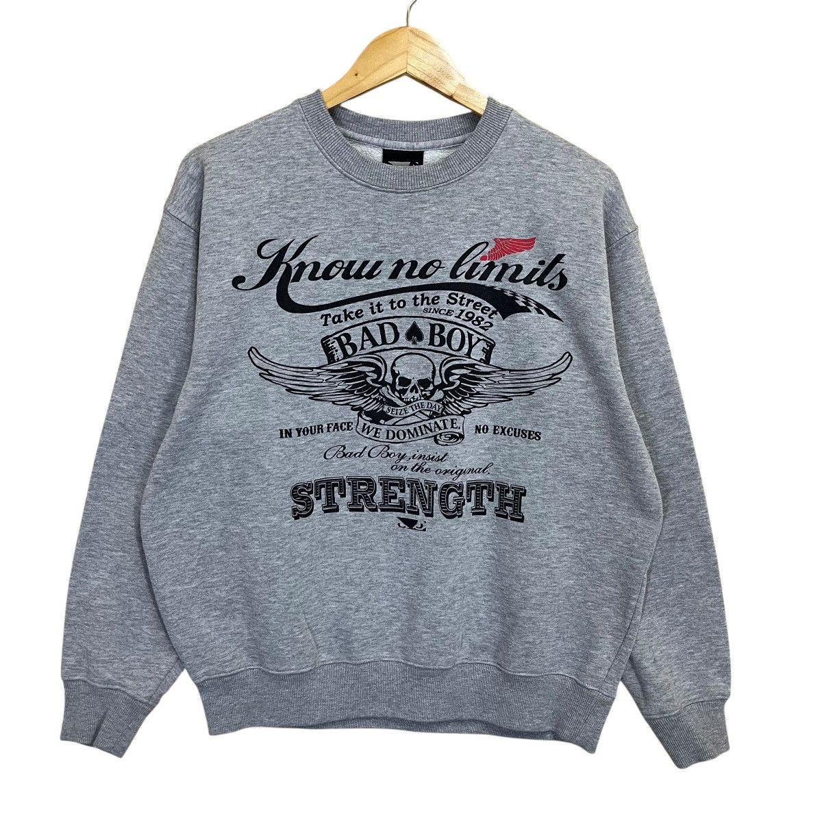 Welcome Skateboards Bad Boy Big Logo Printed Crewneck Sweatshirt Size US M / EU 48-50 / 2 - 1 Thumbnail