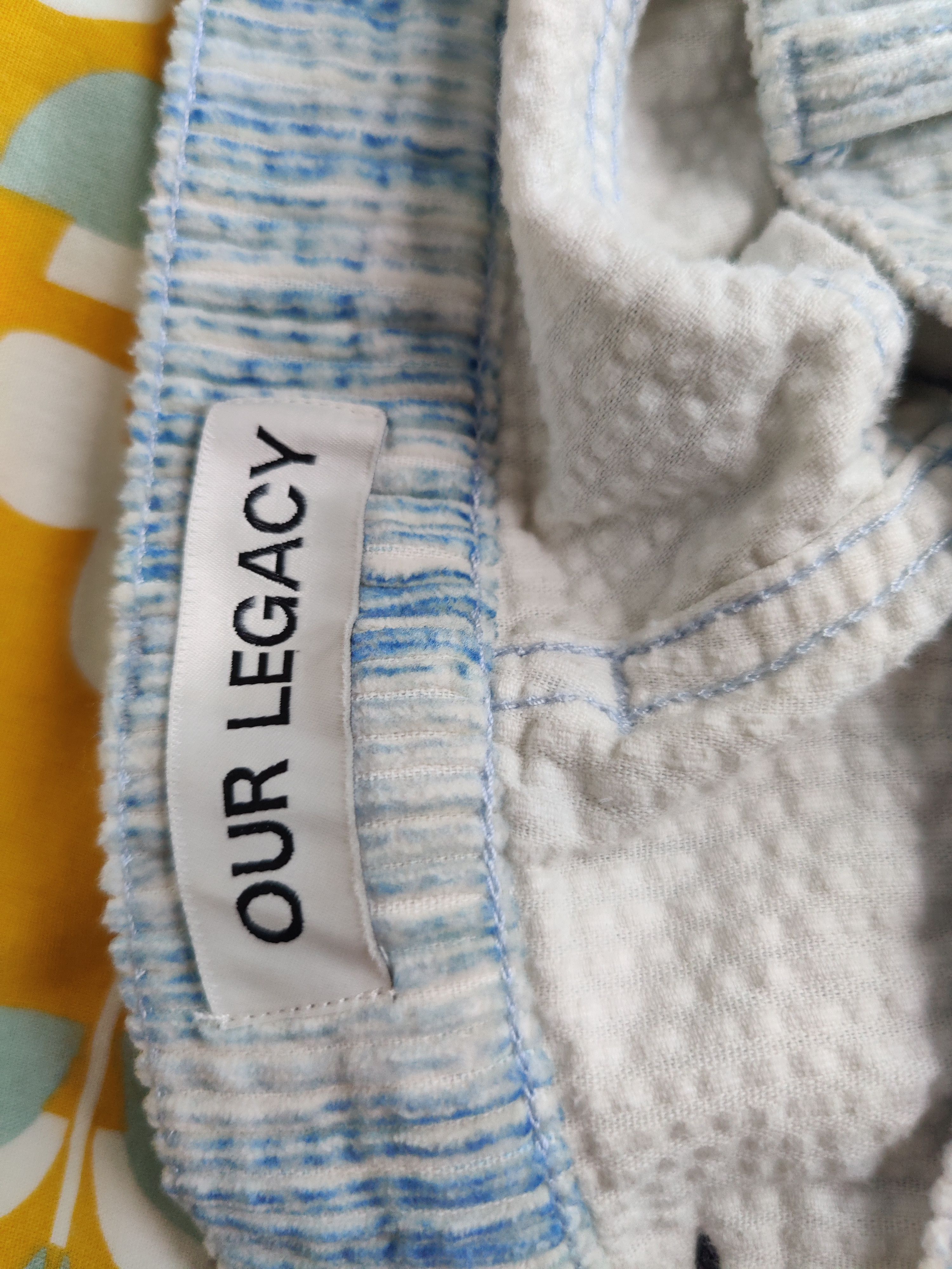 Our Legacy Corduroy Vast Cut Blue Brush Stroke Print Size US 30 / EU 46 - 5 Thumbnail
