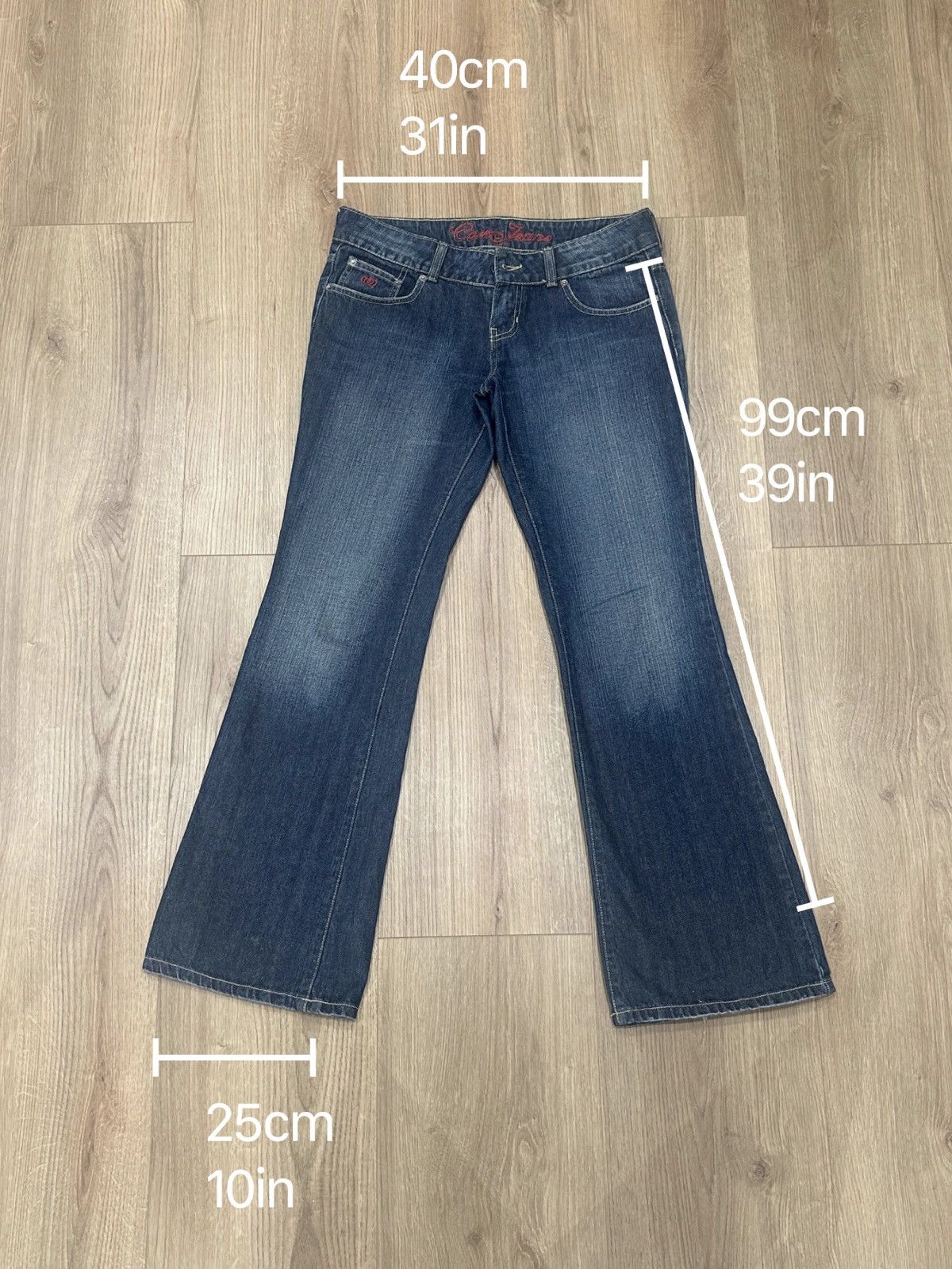 Other Flared Y2K jeans, “Car Jeans” Size 31" - 5 Thumbnail