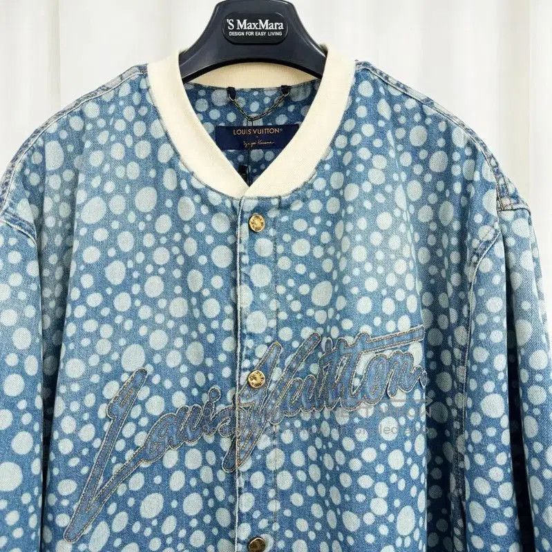 Louis Vuitton Louis Vuitton Men's Summer Blue Polka Dot Shirt . Size US XXL / EU 58 / 5 - 3 Thumbnail