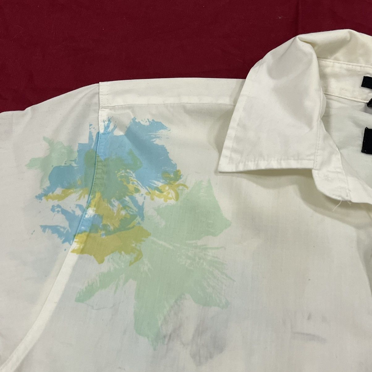 Oakley × Vintage Vintage Oakley white short sleeve button up shirt 90s Size US S / EU 44-46 / 1 - 2 Thumbnail