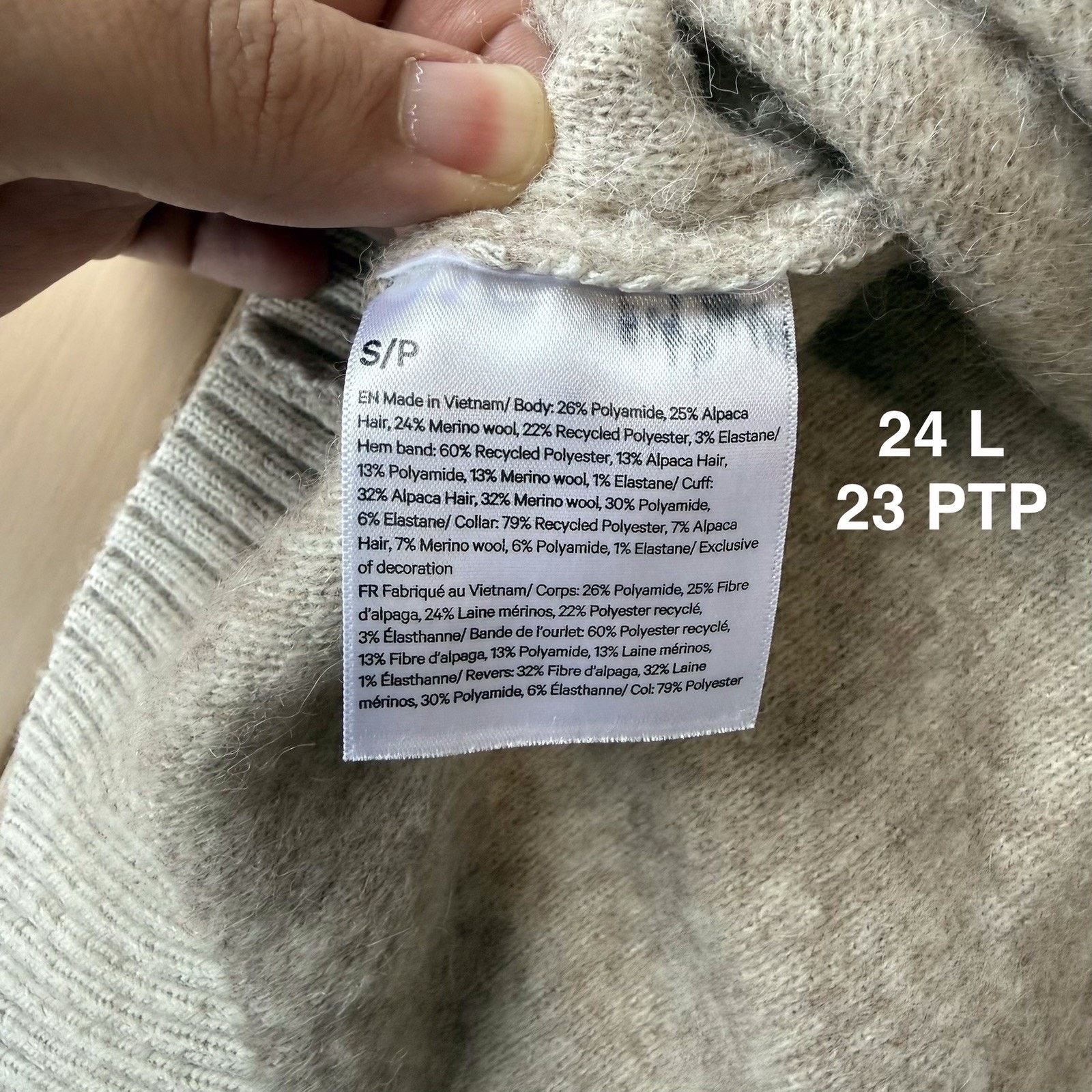 Lululemon Lululemon Alpaca Wool Blend V Neck Sweater Women's Small Size S / US 4 / IT 40 - 6 Thumbnail