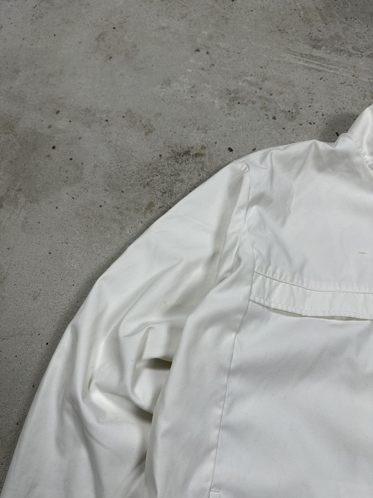 Nike × Vintage Vintage y2k Nike White Track Jacket Swoosh Size US S / EU 44-46 / 1 - 5 Thumbnail