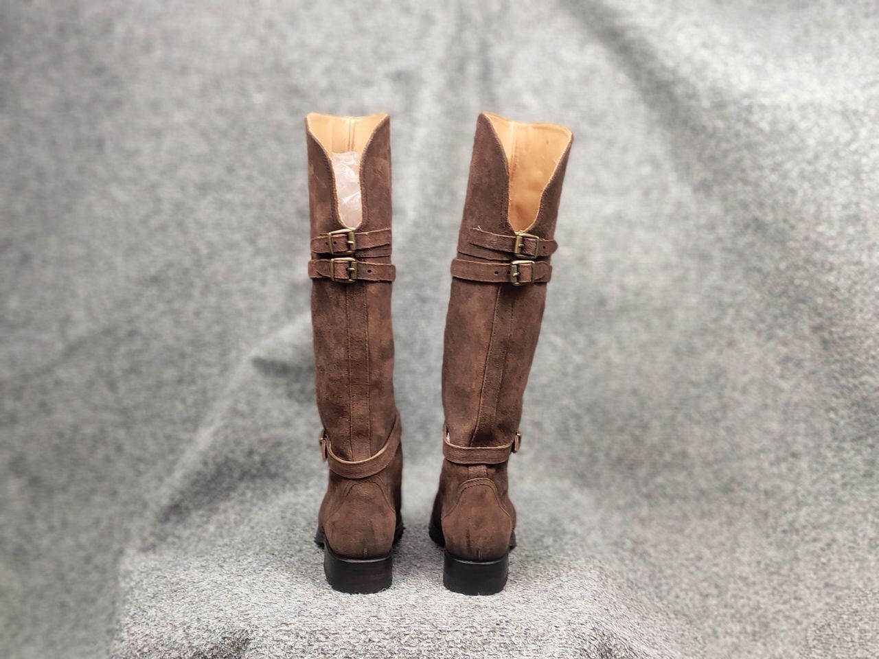 Sendra Sendra Riding Casual High boots womens Brown Suede Leather Size US 6 / IT 36 - 17 Thumbnail