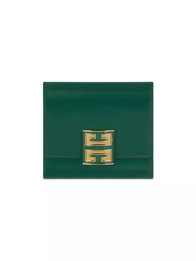 Givenchy o1srvl11e0125 Size:OS/4G Wallet Leather in Emerland Green Size ONE SIZE - 1 Thumbnail