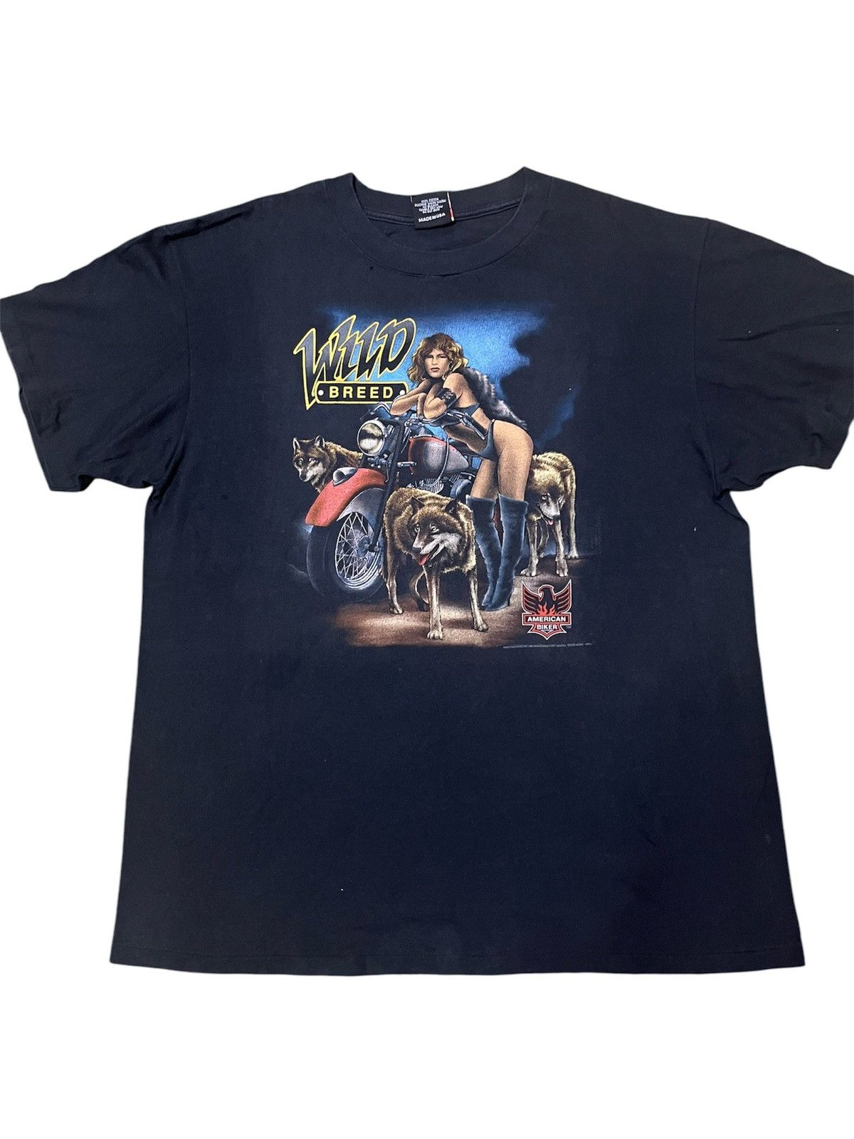 Harley Davidson × Vintage VINTAGE 3D EMBLEM BY AMERICAN BIKER Size US XL / EU 56 / 4 - 1 Thumbnail