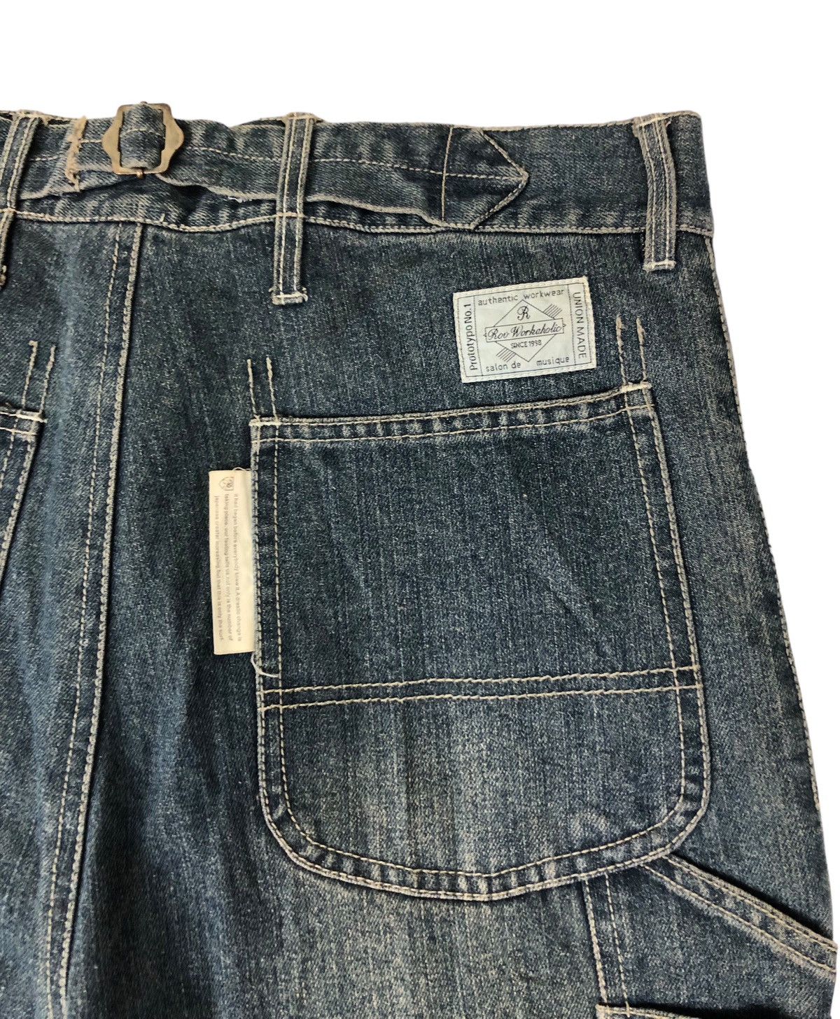 If Six Was Nine × Japanese Brand Japanese Brand Rovtski Carpenter Denim Jeans Size US 33 - 9 Thumbnail