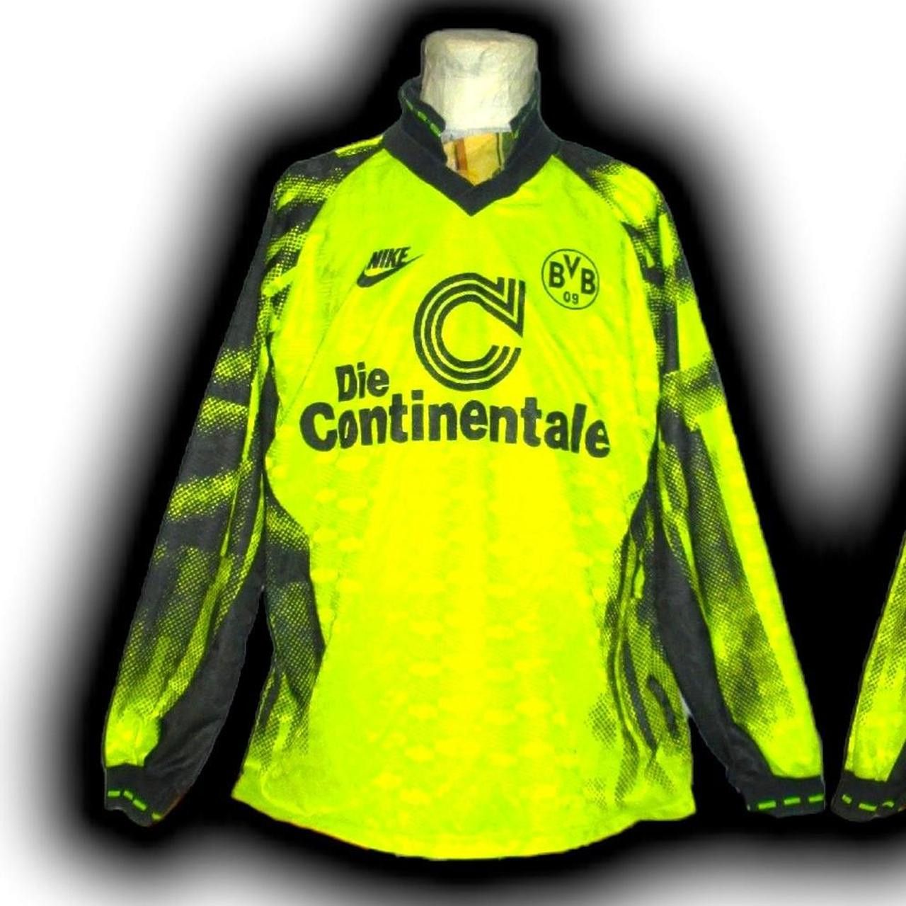 Nike BVB Borussia dortmund Germany 1992 Jersey Long sleeves Size US XL / EU 56 / 4 - 1 Thumbnail