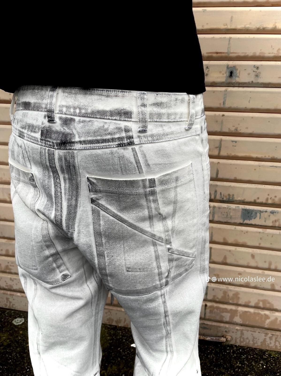 Japanese Brand Nicolas Lee X-ray pants Size US 28 / EU 44 - 4 Thumbnail